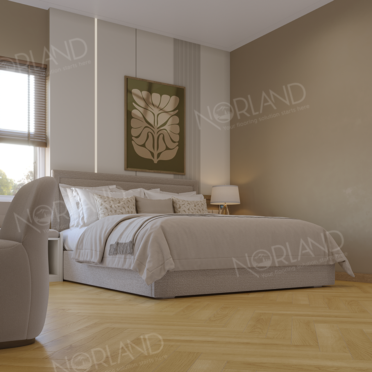 Ламинат Norland Herringbone Elegant LF303-06 Дуб Лузон