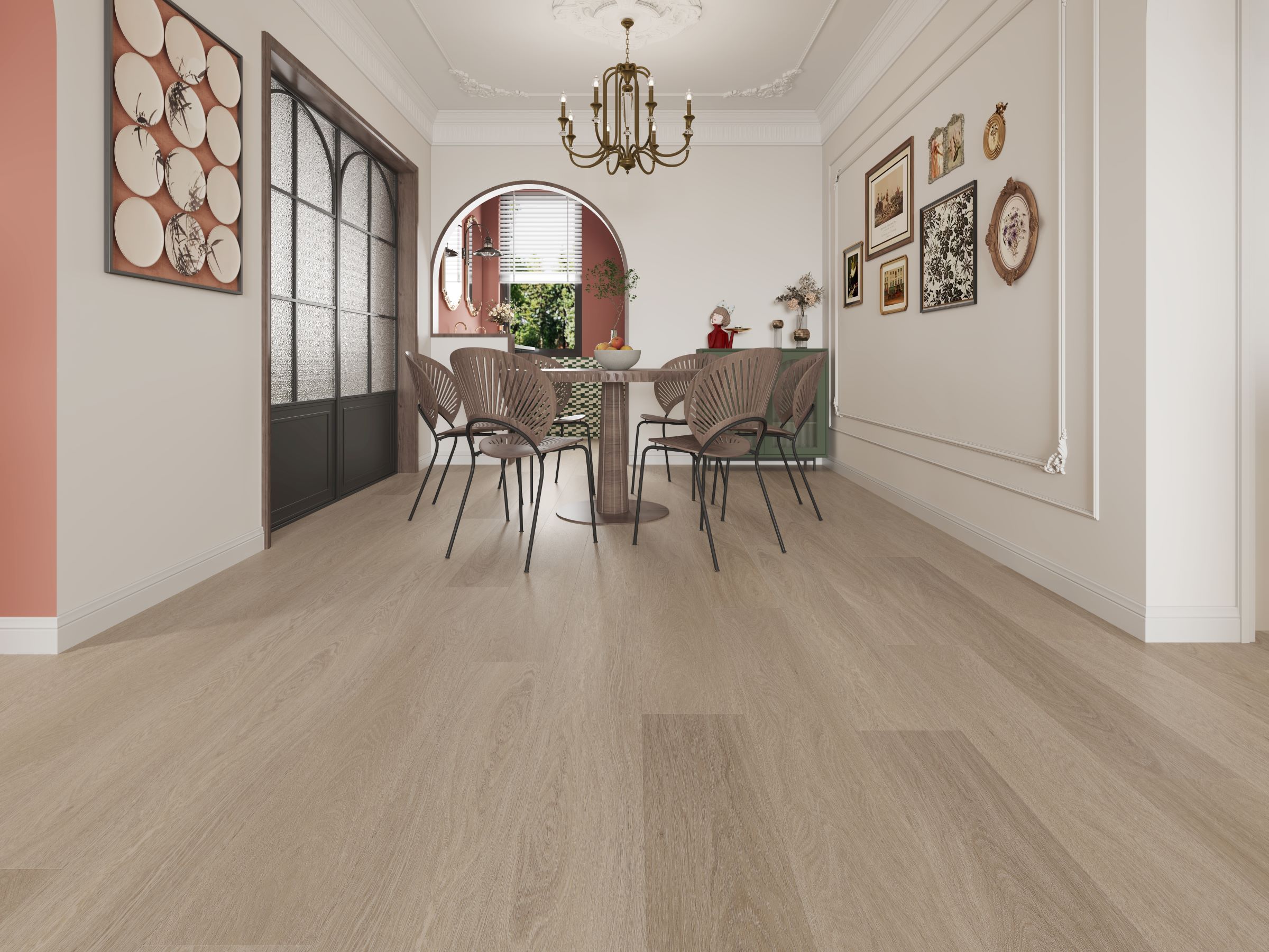 Кварцвинил AceFloor Ace Home Collection 1064L Дуб Европейский