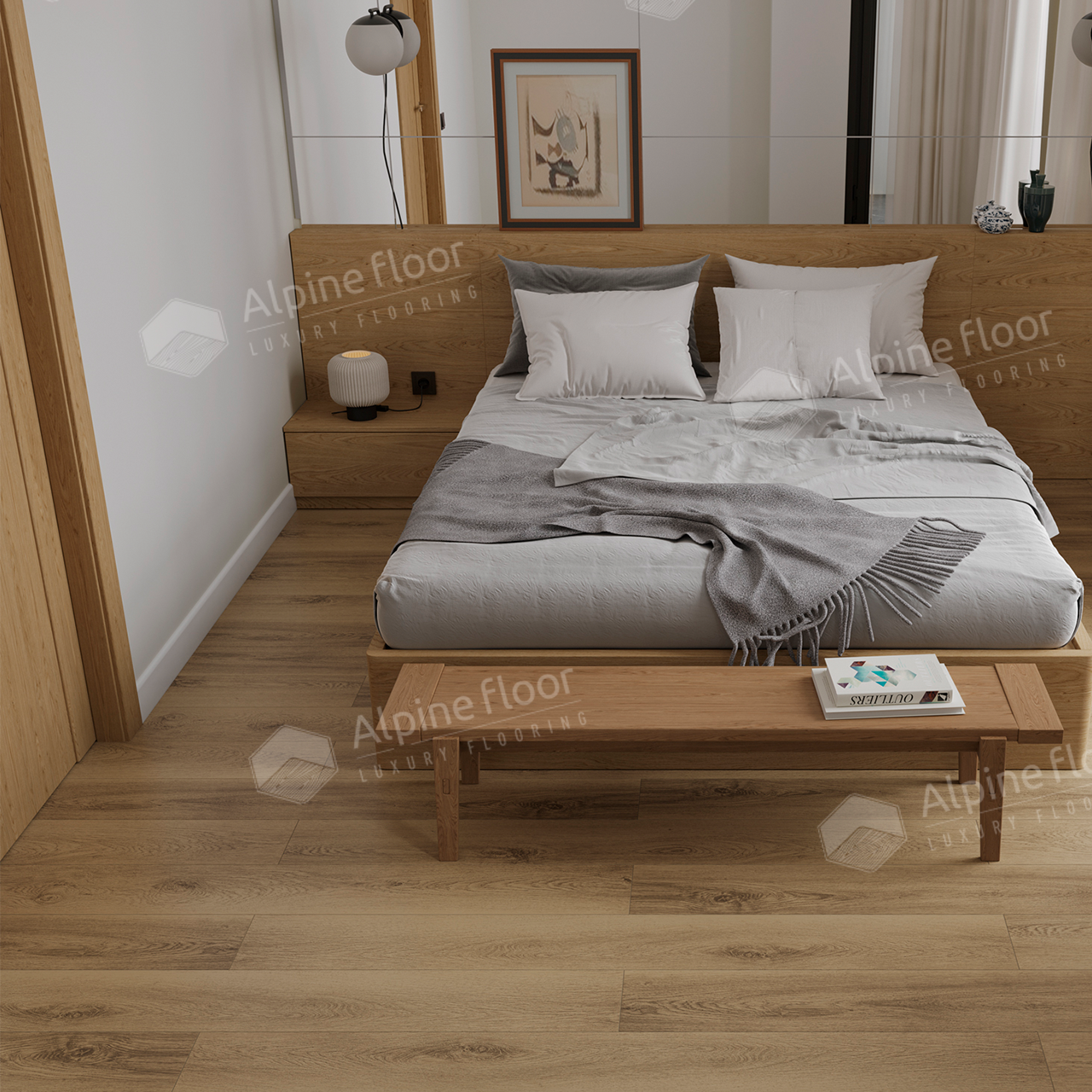 Кварцвинил Alpine Floor Grand Sequoia 5 мм Еco 11-1908 Вайпуа