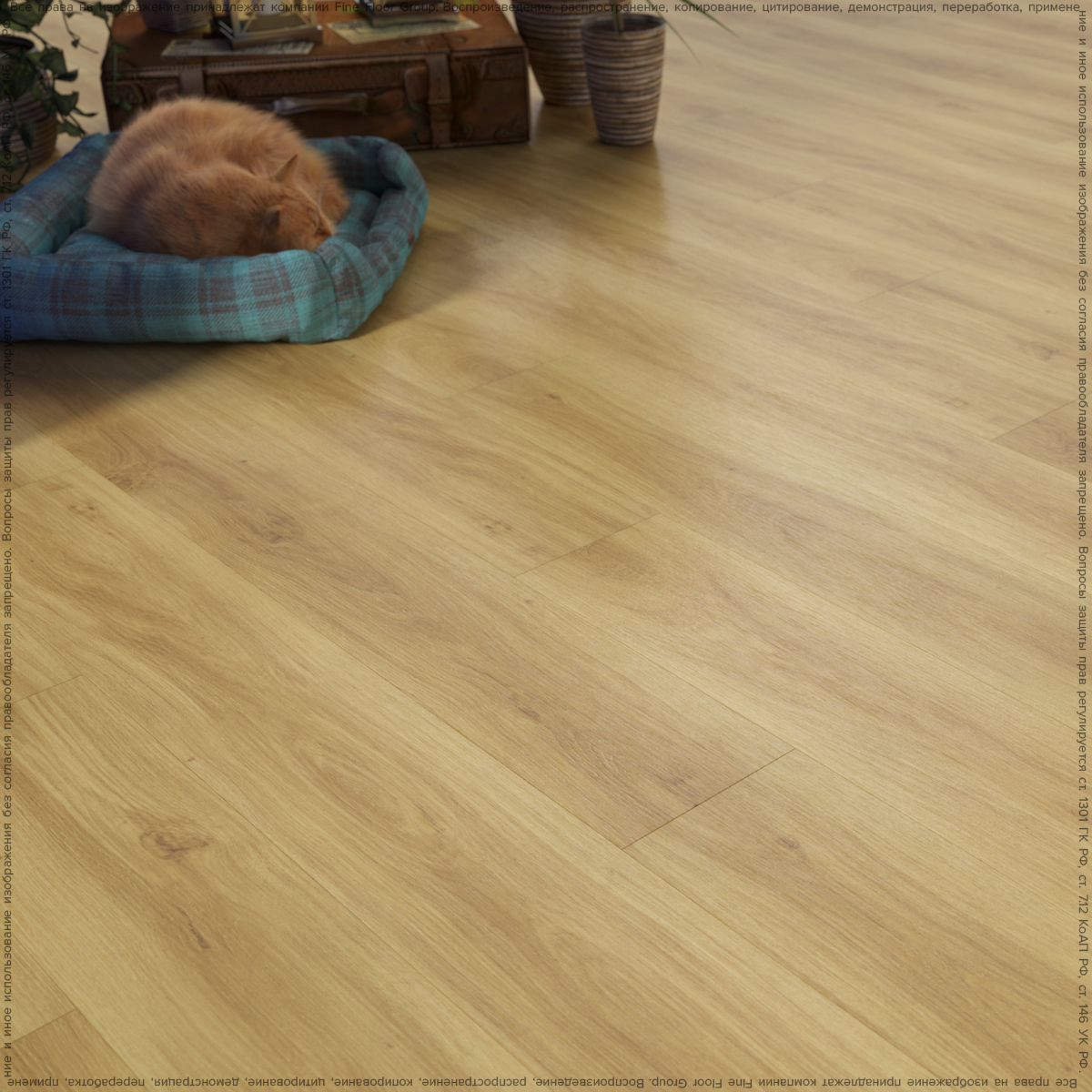 Кварцвинил Fine Floor Wood FF-1509 Дуб Орхус