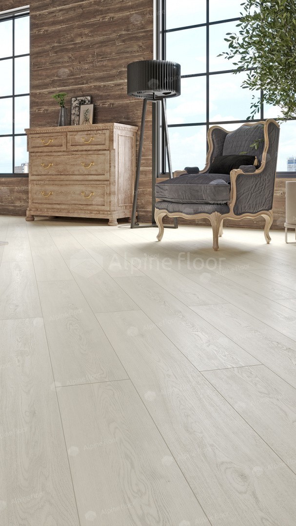 Кварцвинил Alpine Floor Classic Light Еco 134-77 Дуб Арктик