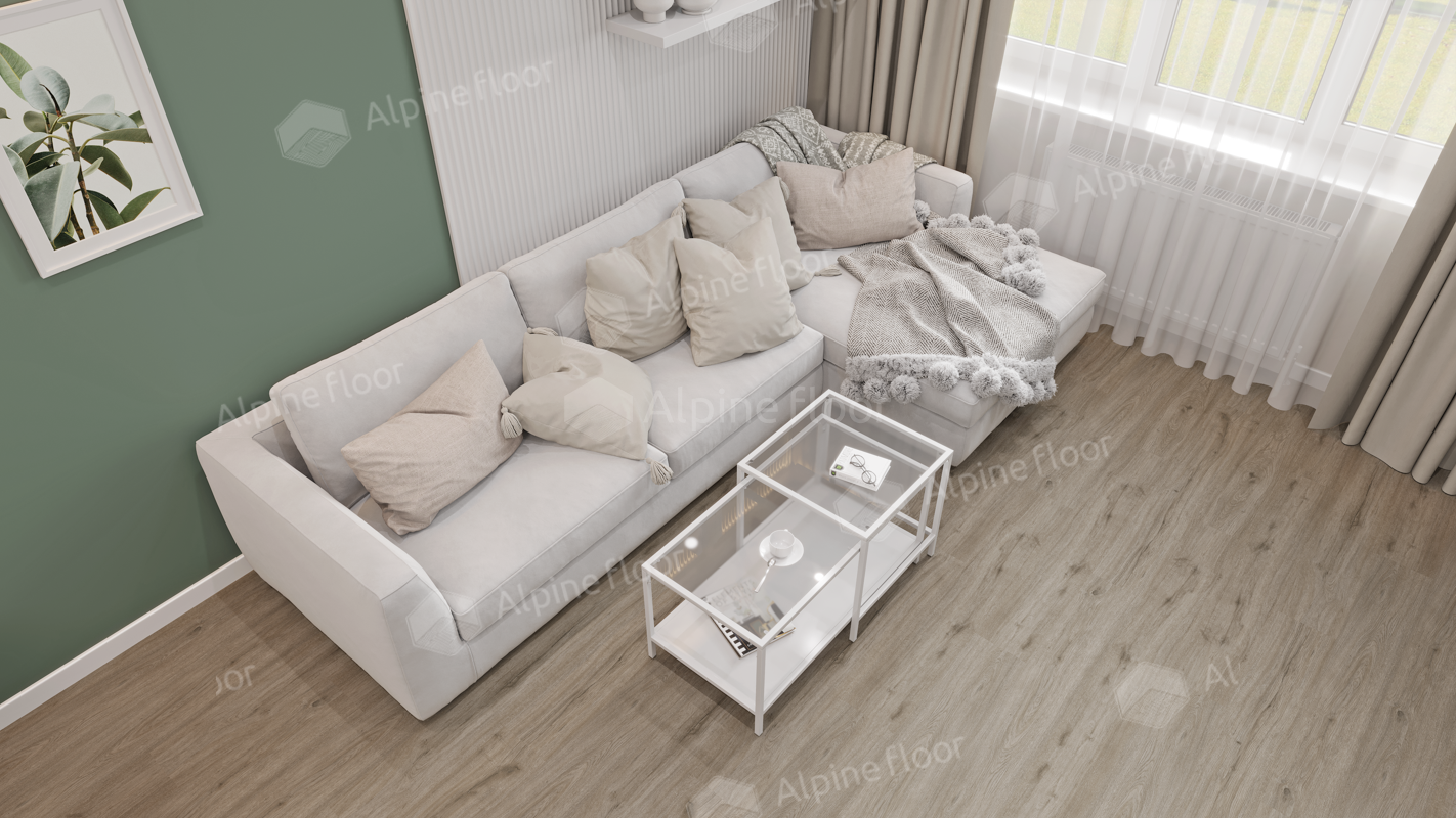 Кварцвинил Alpine Floor Solo Plus Еco 14-801 Прэсто