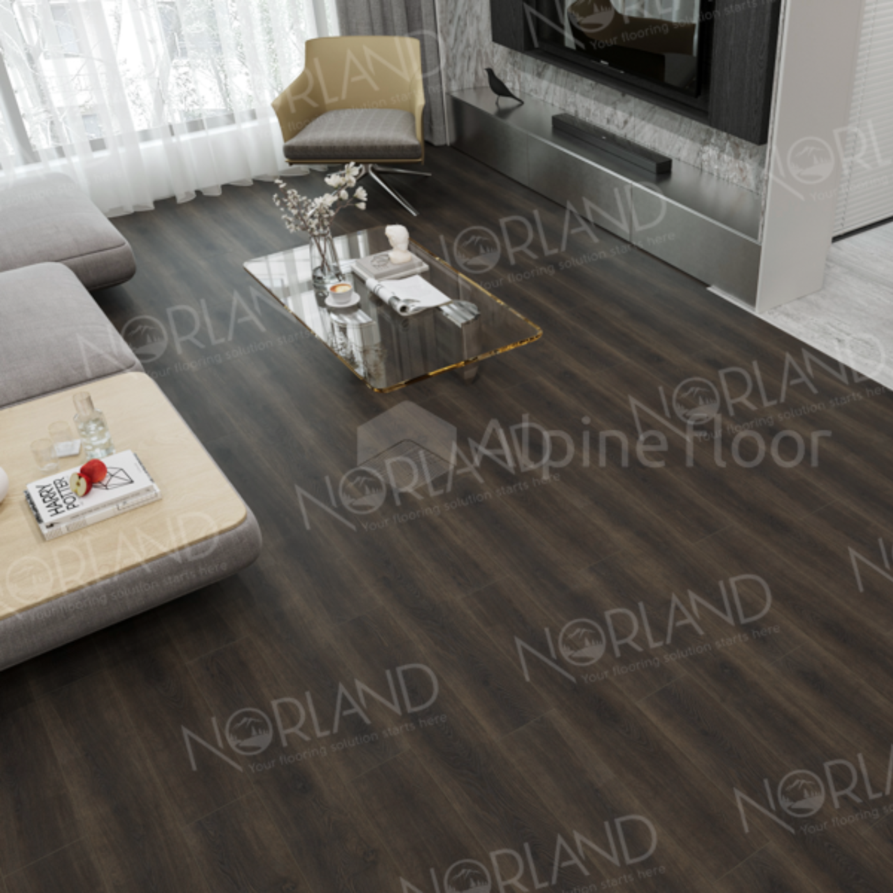 Кварцвинил Norland NeoWood 2001-2 Tanaelva