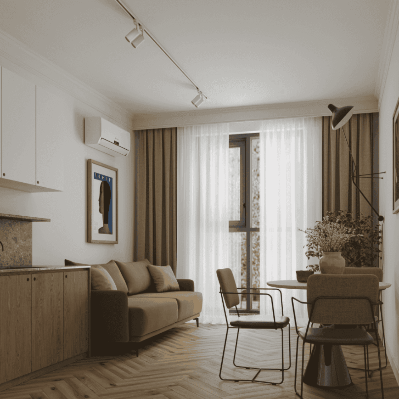 Ламинат Norland Herringbone Elegant LF303-40 Дуб Лира