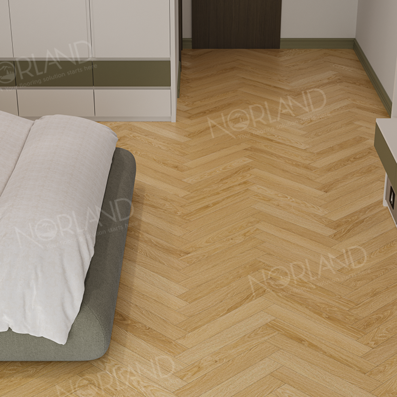 Ламинат Norland Herringbone Elegant LF303-07 Дуб Тавора