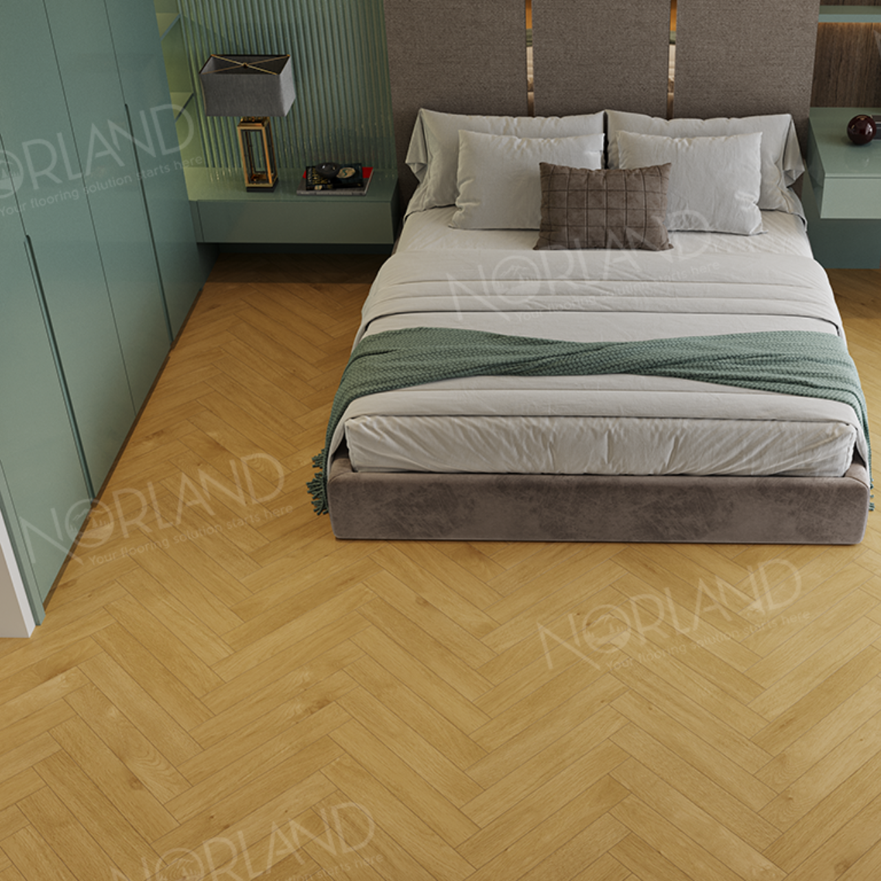 Ламинат Norland Herringbone Elegant Strong LF304-12 Дуб Мальта