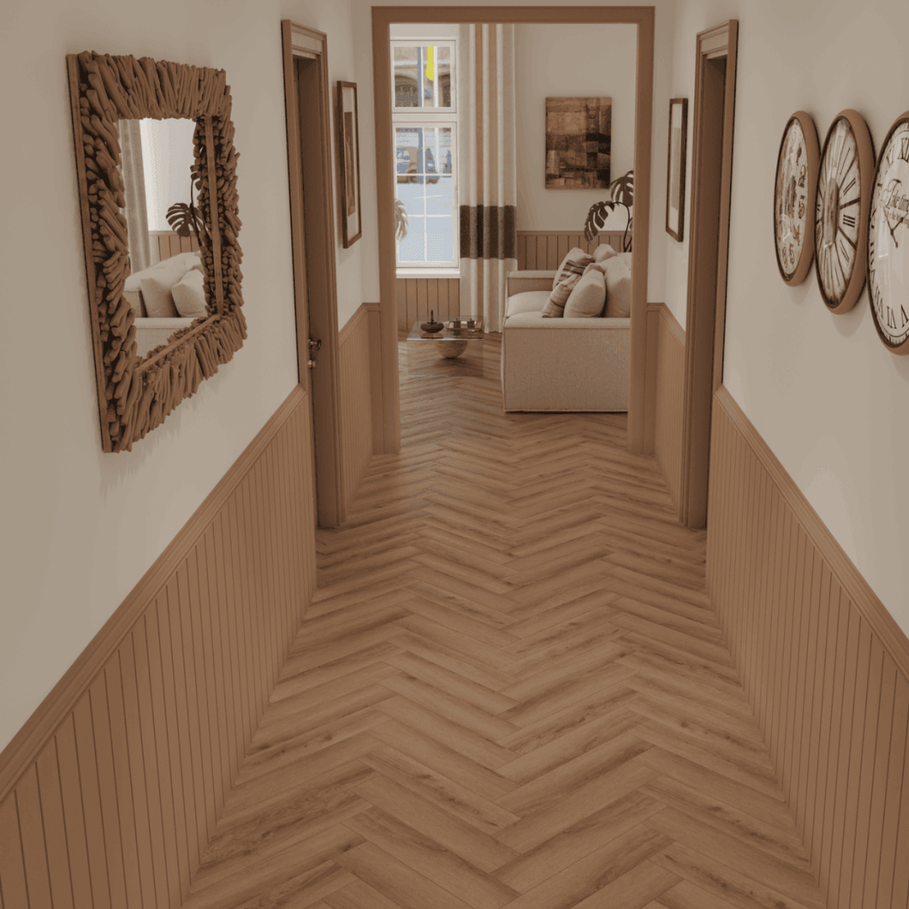 Кварцвинил Norland Parquet S 1055-5 Senezh