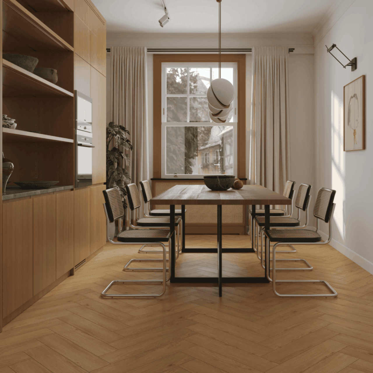 Кварцвинил Norland Parquet 1066-8 Simple Seal