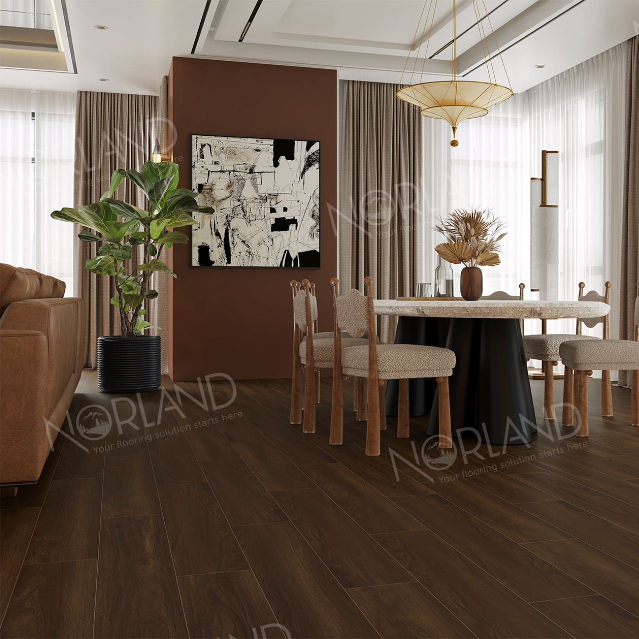 Ламинат Norland Elegant Strong LF302-22 Дуб Треско