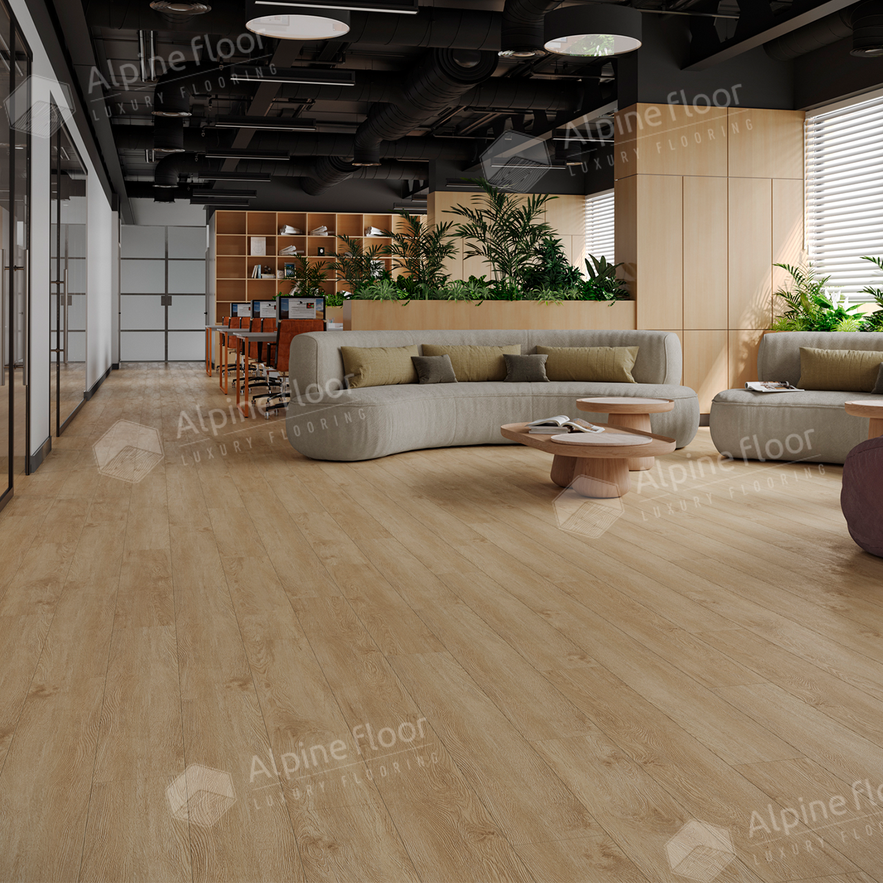 Кварцвинил Alpine Floor Grand Sequoia 5 мм Еco 11-508 Камфора