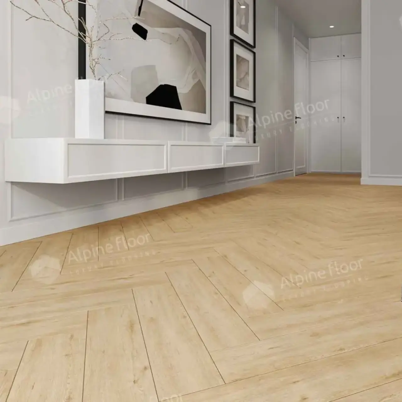 Кварцвинил Alpine Floor Parquet LVT Eco 16-26 Дуб Лесат