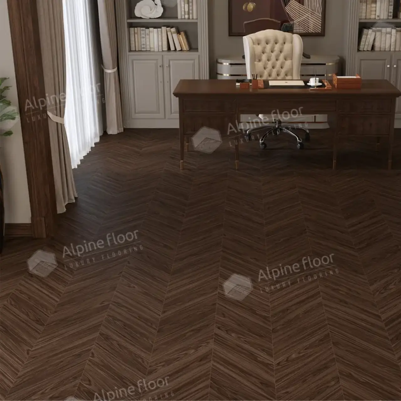 Ламинат AlpineFloor Chevron Art LF109-10 Орех Гранд-Каньон