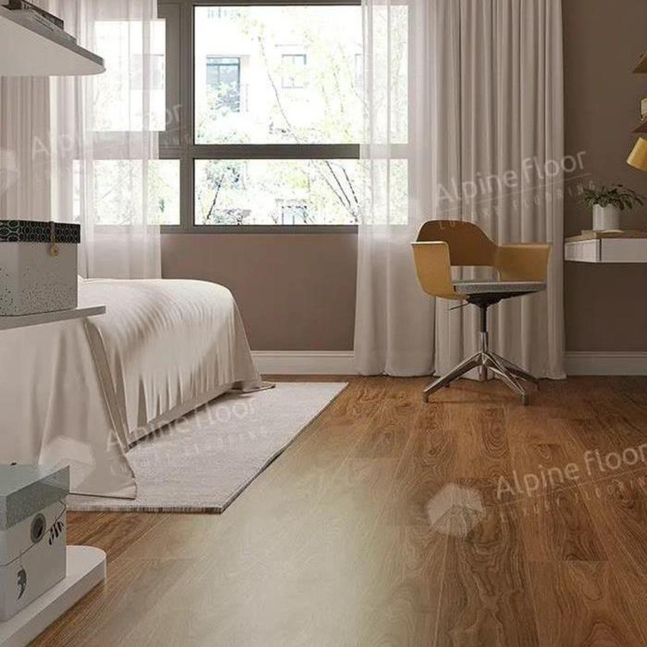 Кварцвинил Alpine Floor NUT Еco 22-2 Орех Маррон