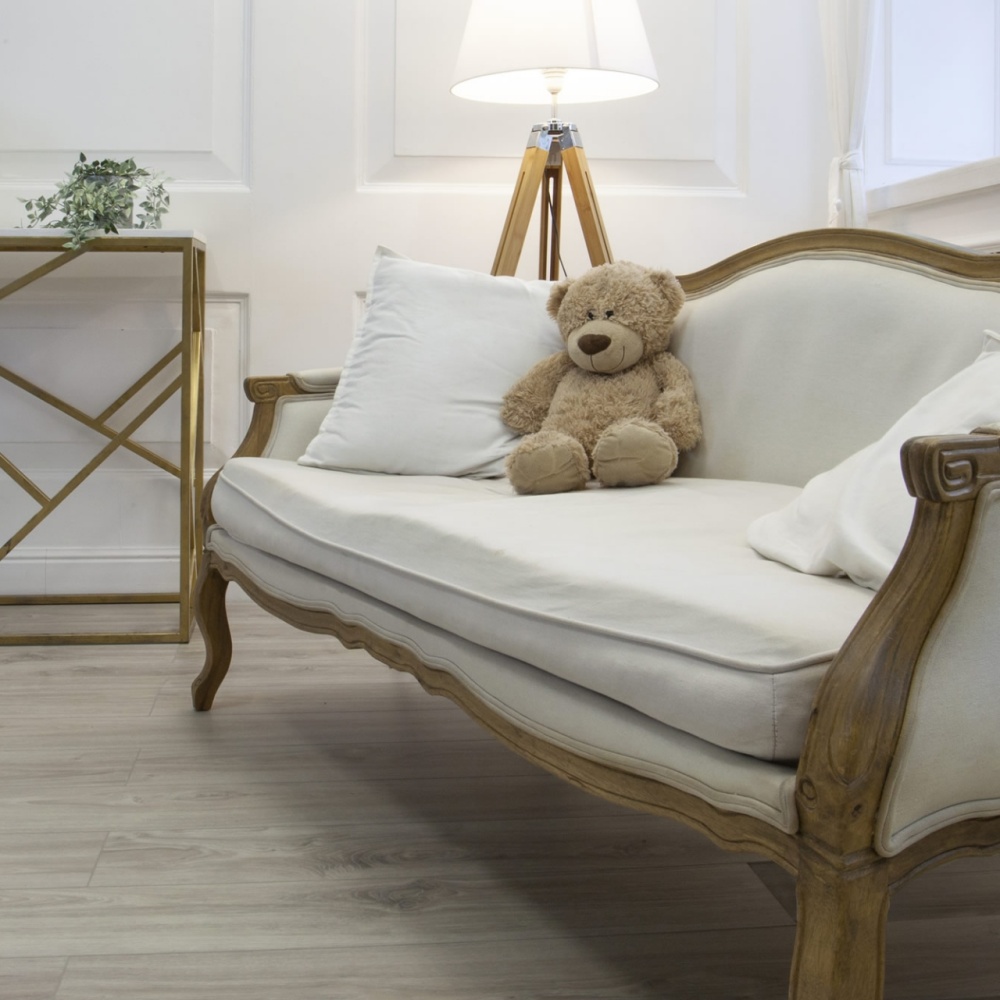 Кварцвинил Damy Floor Family LVT SL3739-3-LVT Дуб Белый