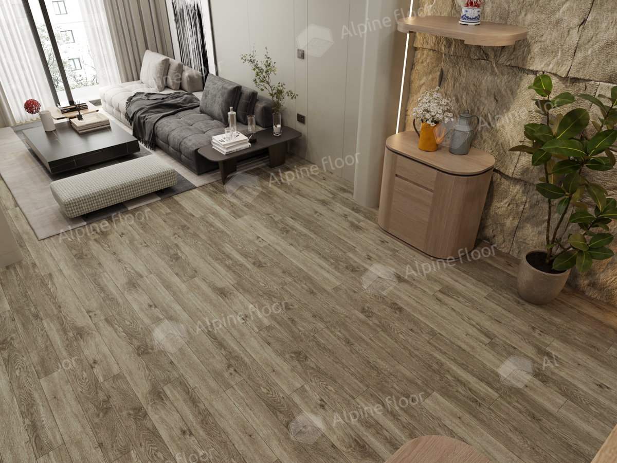 Кварцвинил Alpine Floor Grand Sequoia Village Eco 11-807 Венге Грей