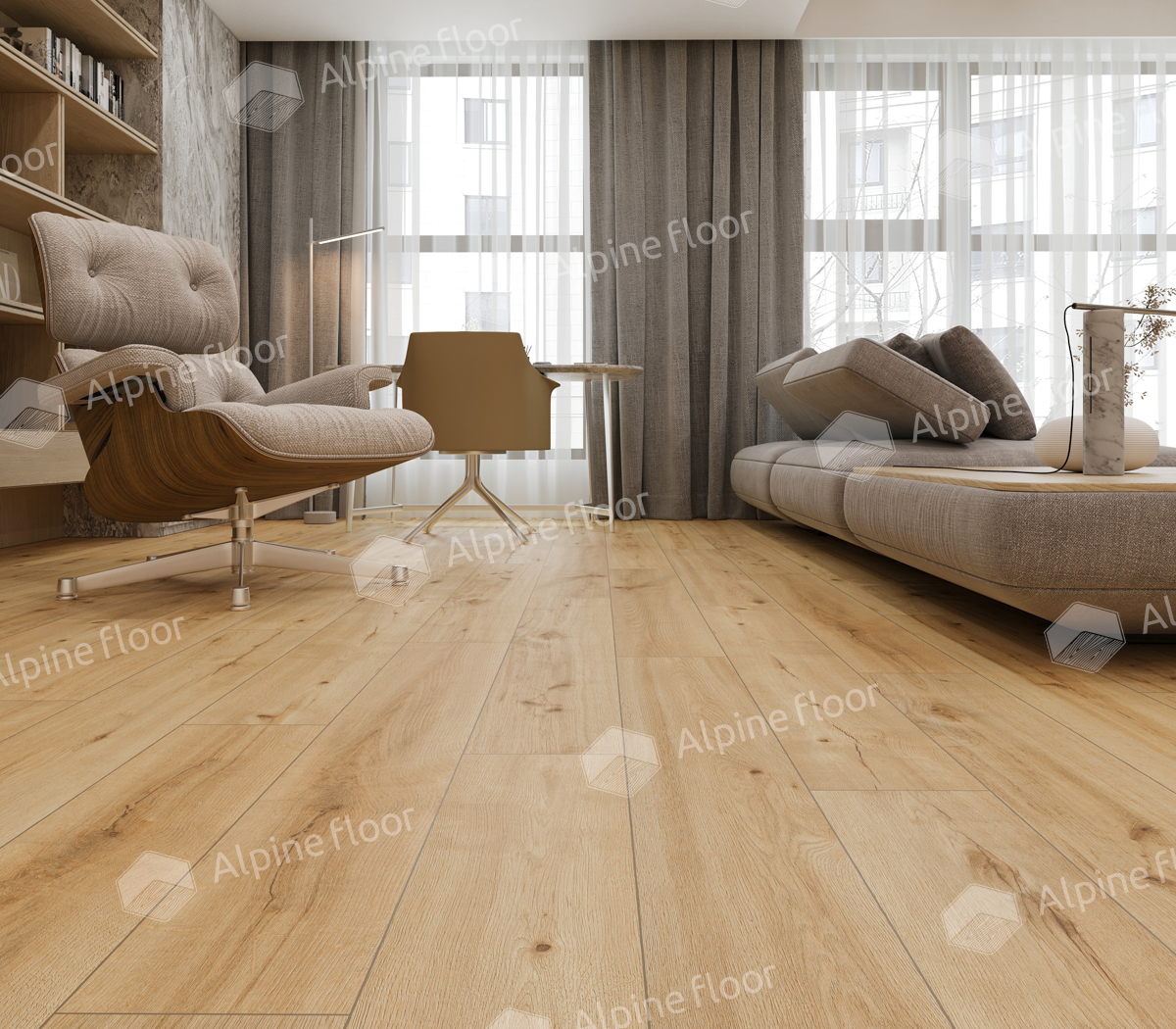 Кварцвинил Alpine Floor ProNature 62539 Miranda