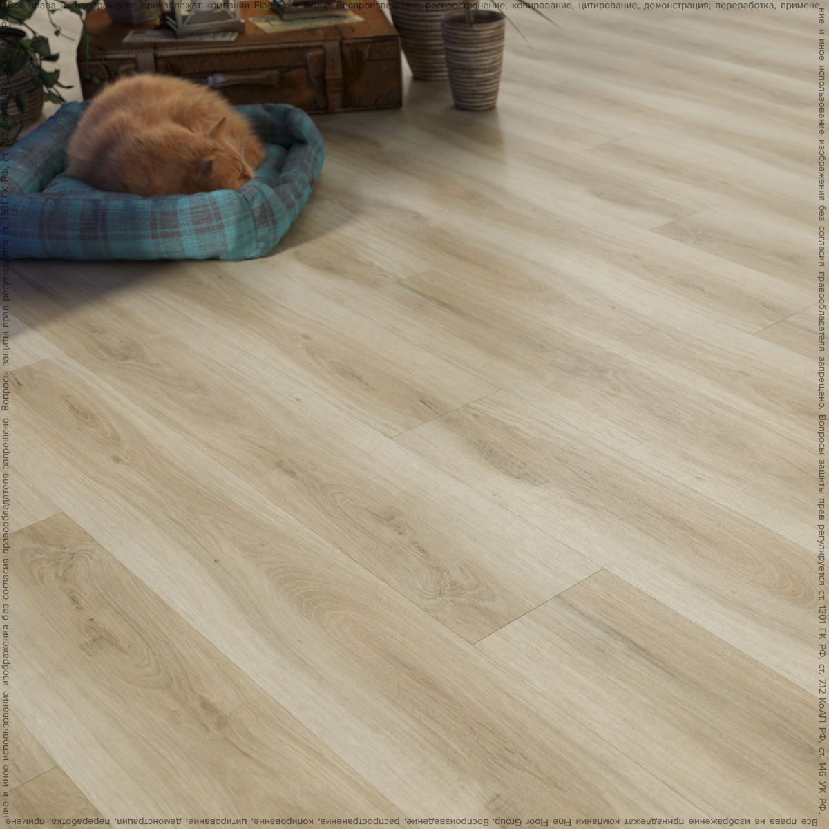 Кварцвинил Fine Floor Wood FF-1525 Дуб Пиньел
