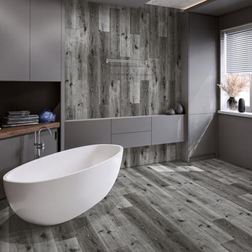 Кварцвинил Damy Floor Family LVT T7020-23-LVT Дуб Сильвер