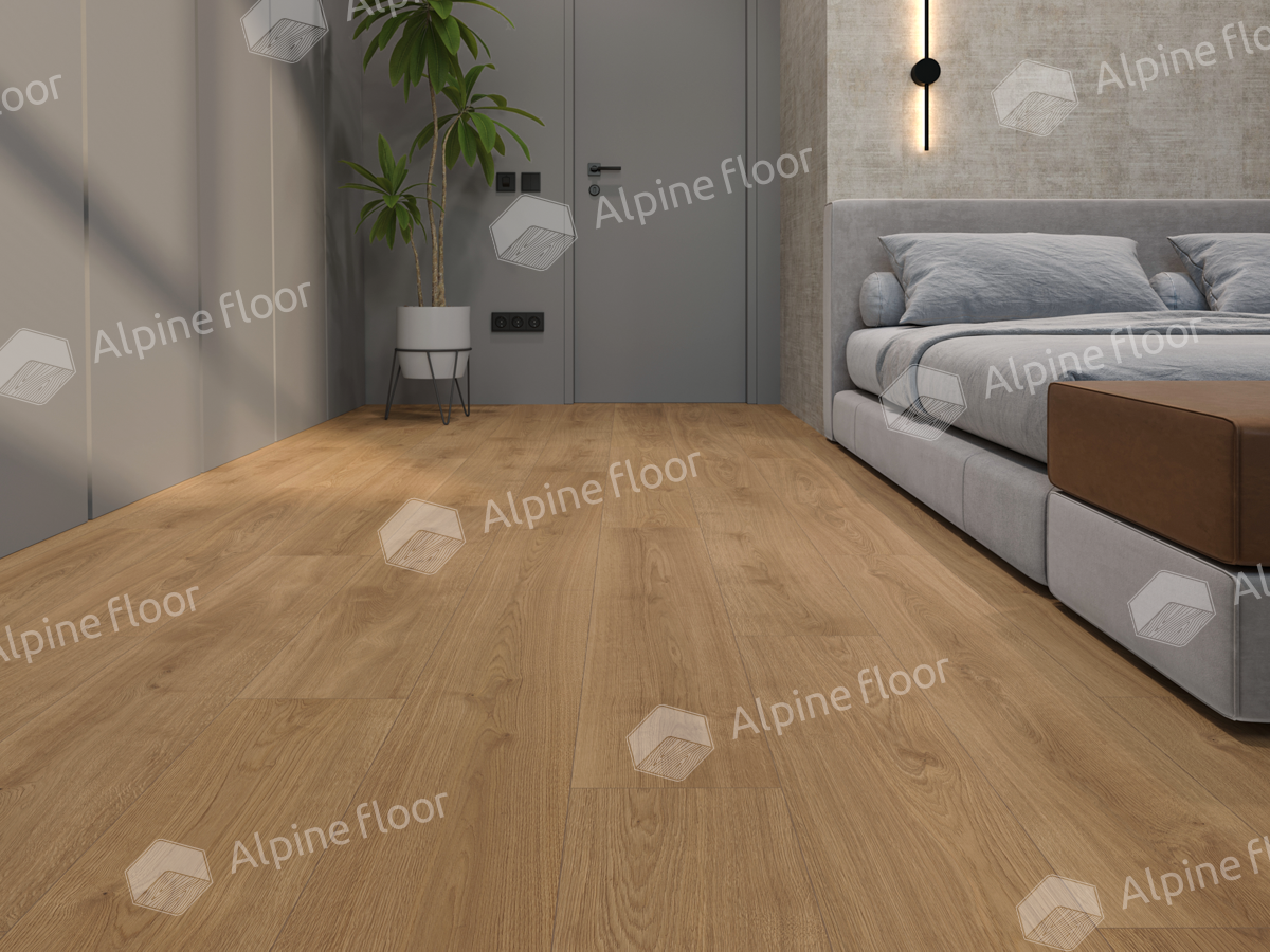 Кварцвинил Alpine Floor ProNature 64637 Oak Sajo