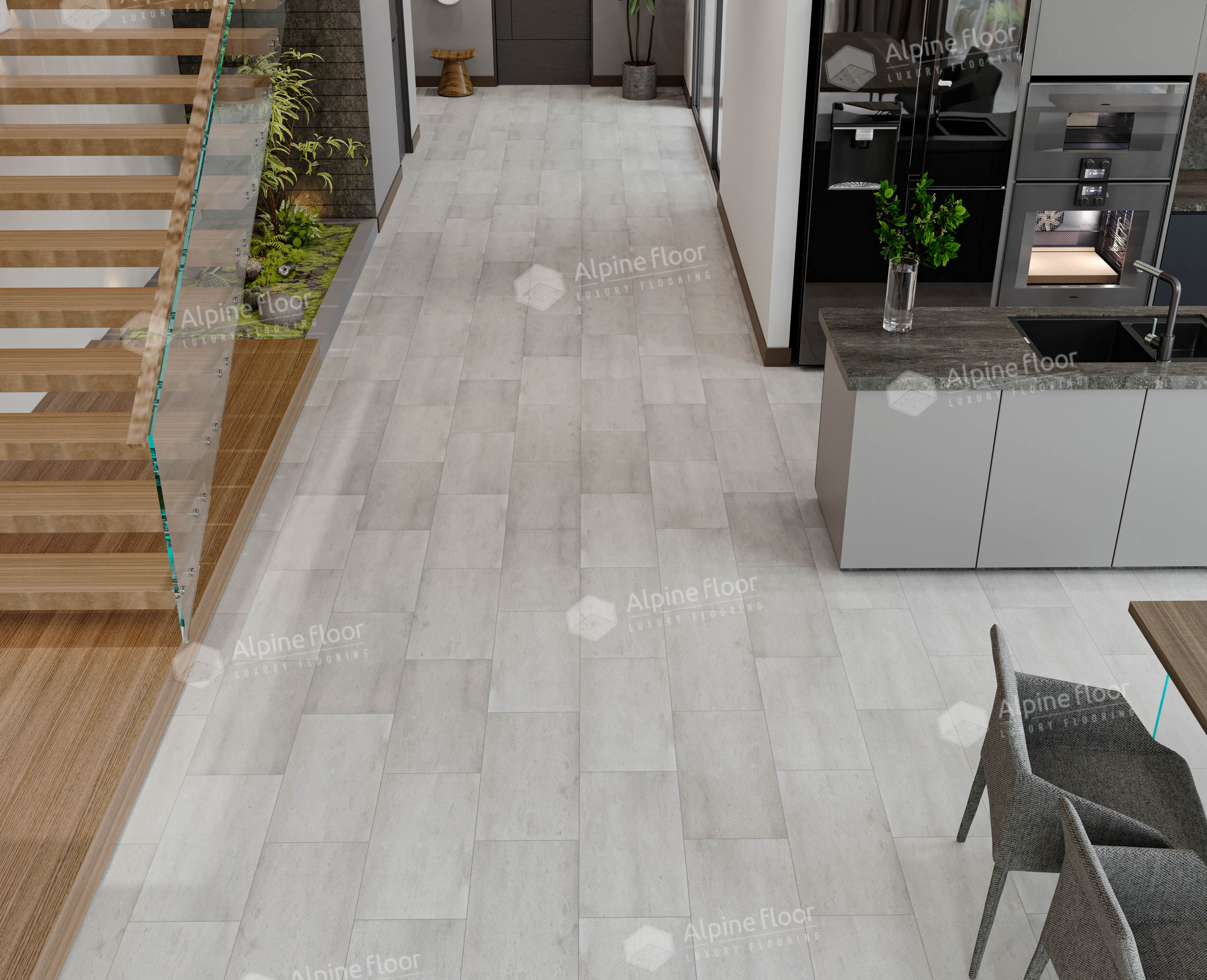 Кварцвинил Alpine Floor Stone Mineral Core Еco 4-7 Дорсет