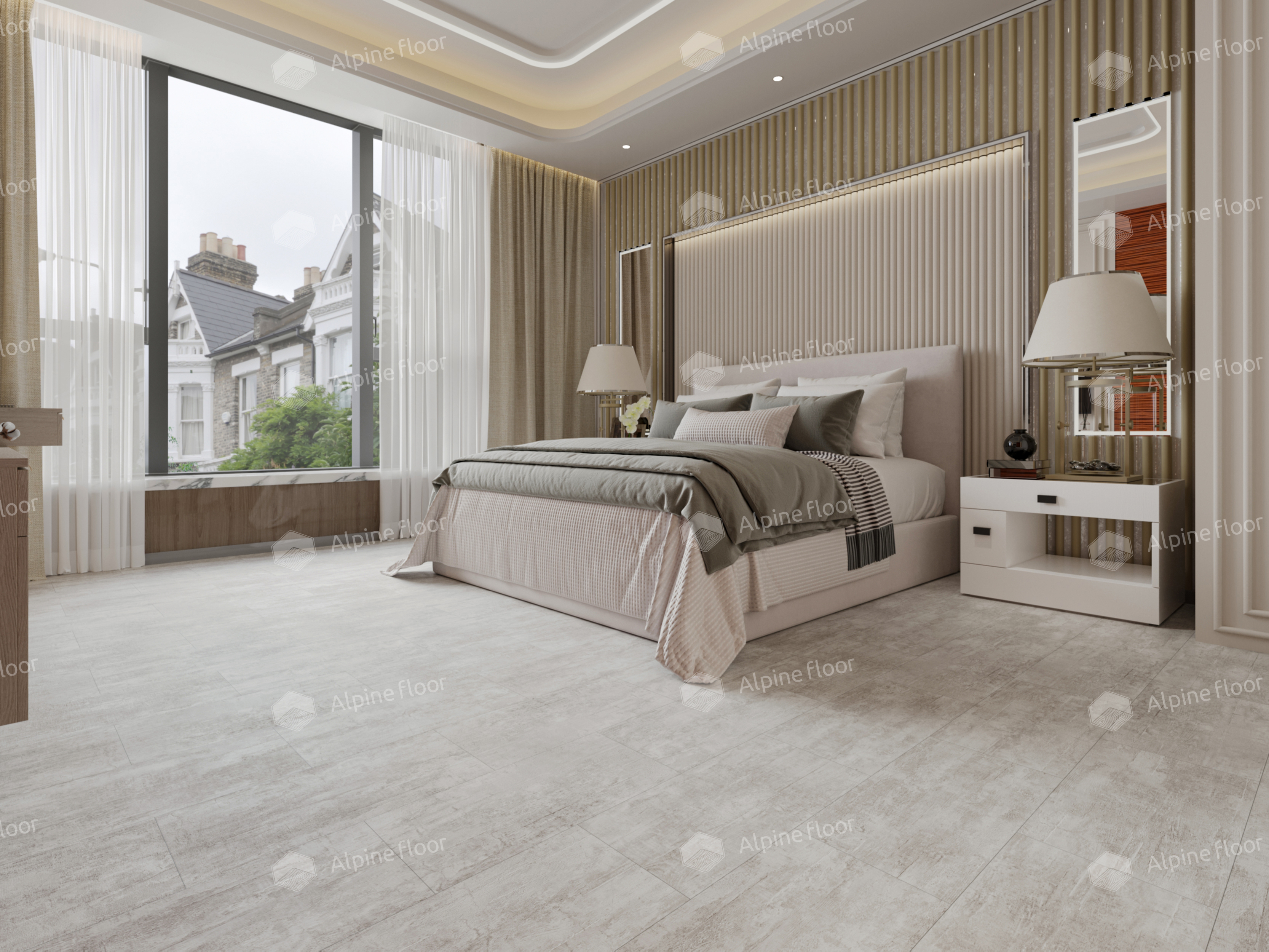 Кварцвинил Alpine Floor Light Stone Eco 15-9 Ратленд