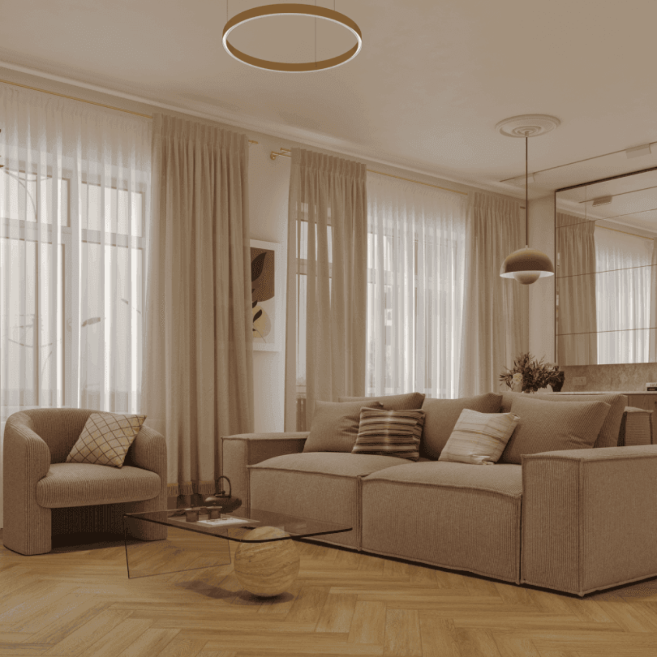 Кварцвинил Norland Parquet S 1055-14 Provence