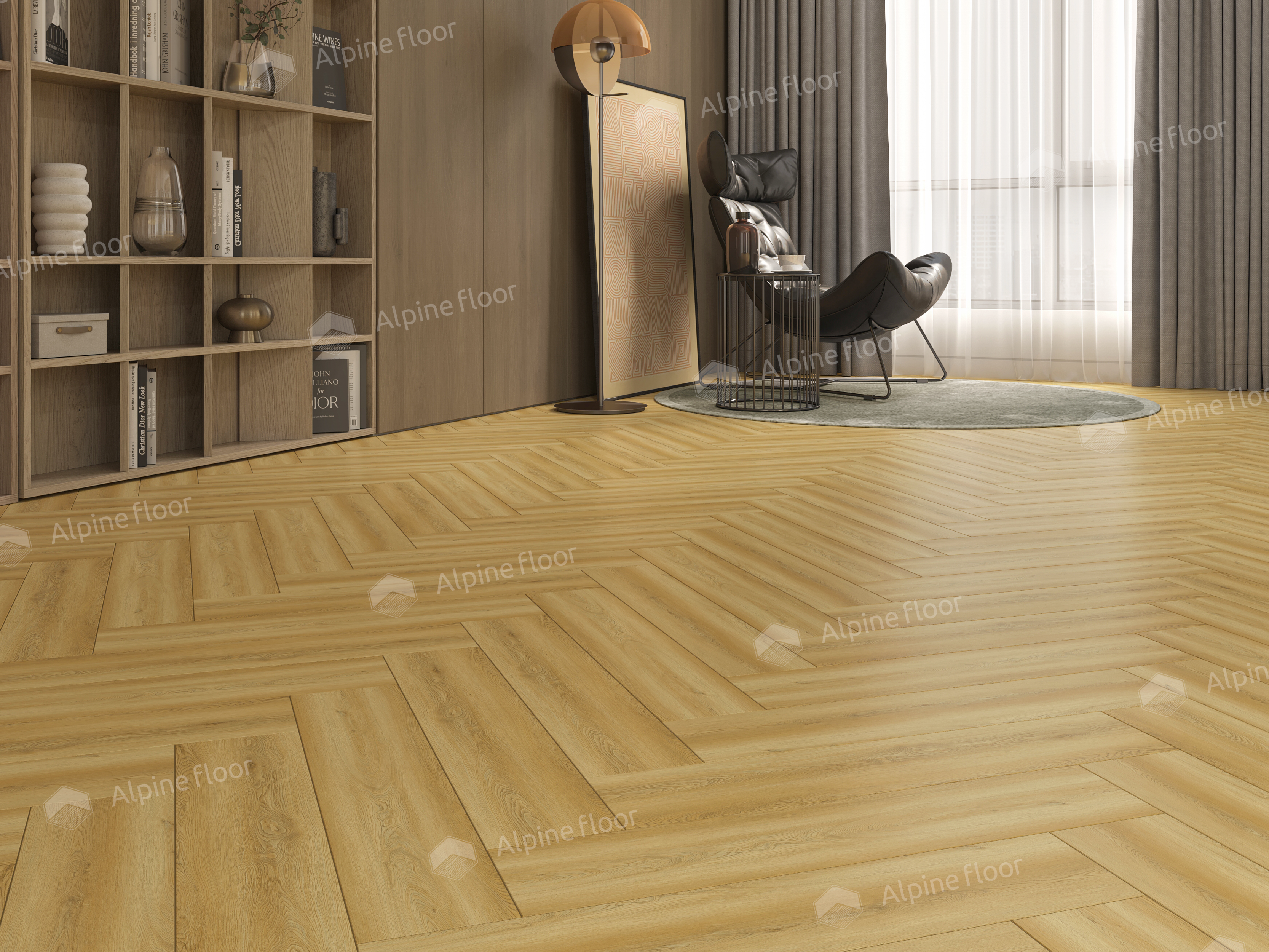 Кварцвинил Alpine Floor Parquet Light Еco 13-28 Дуб Поллукс