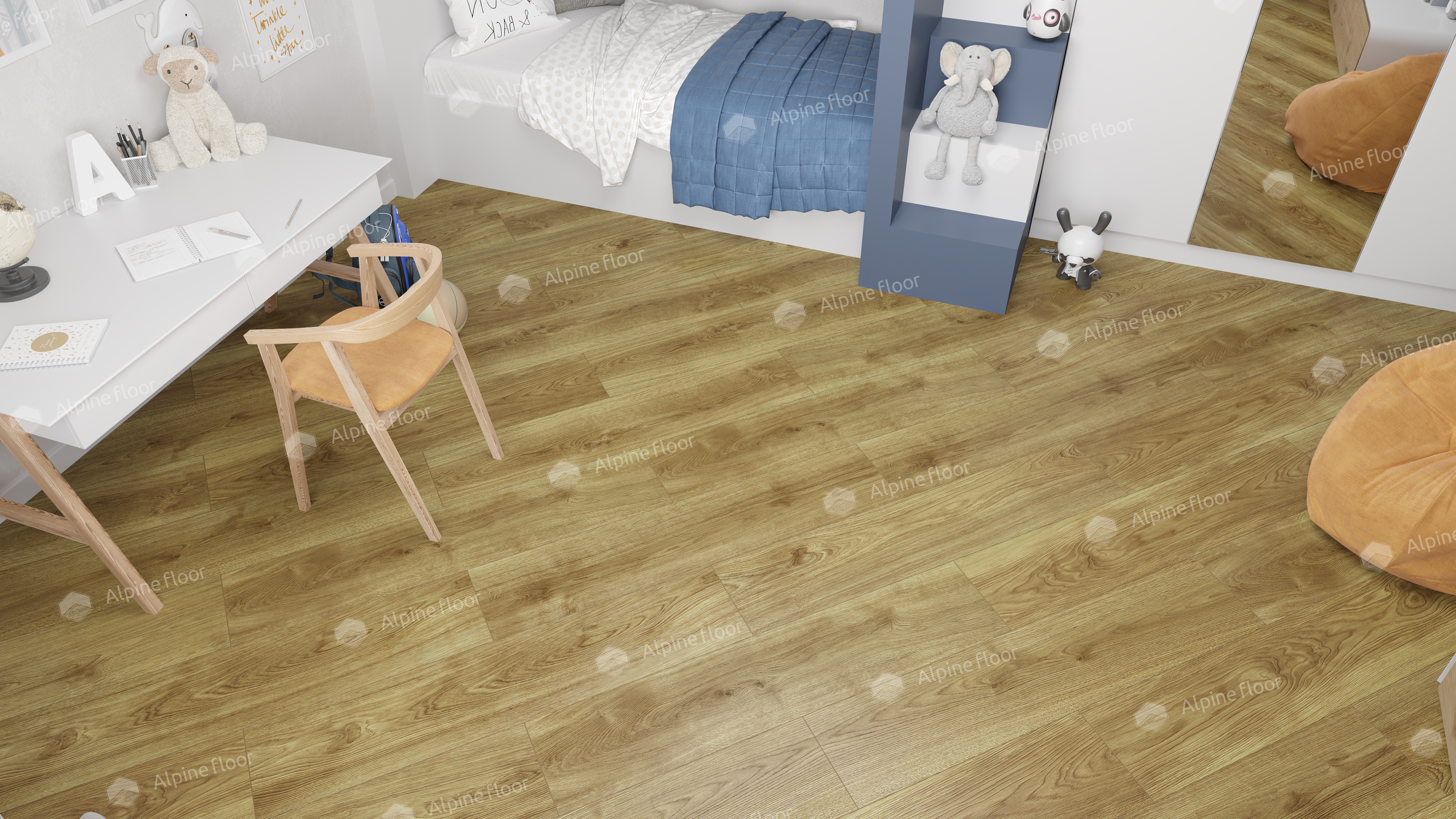 Ламинат AlpineFloor Aqua Life XL LF104-07 Дуб Каддо