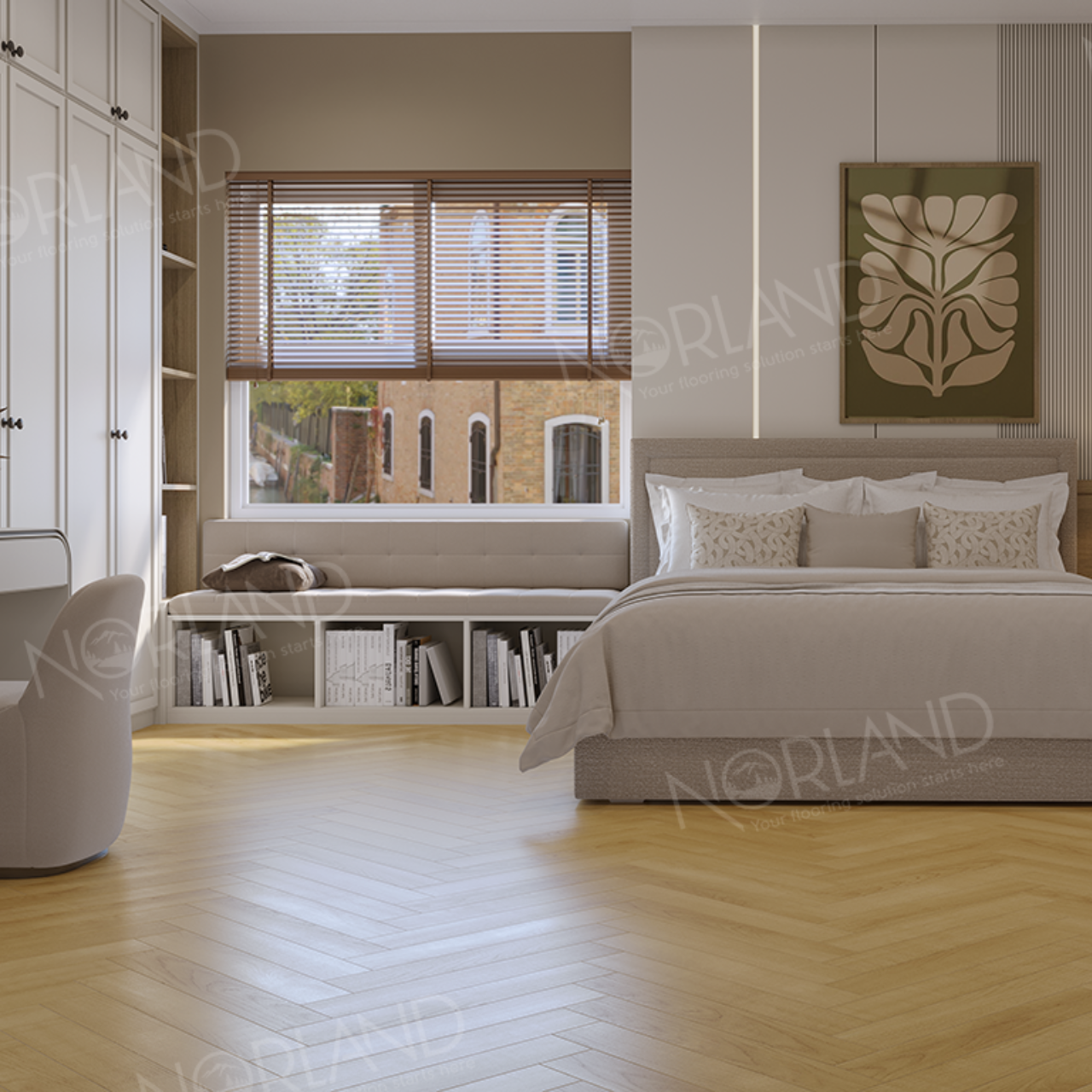 Ламинат Norland Herringbone Elegant LF303-06 Дуб Лузон