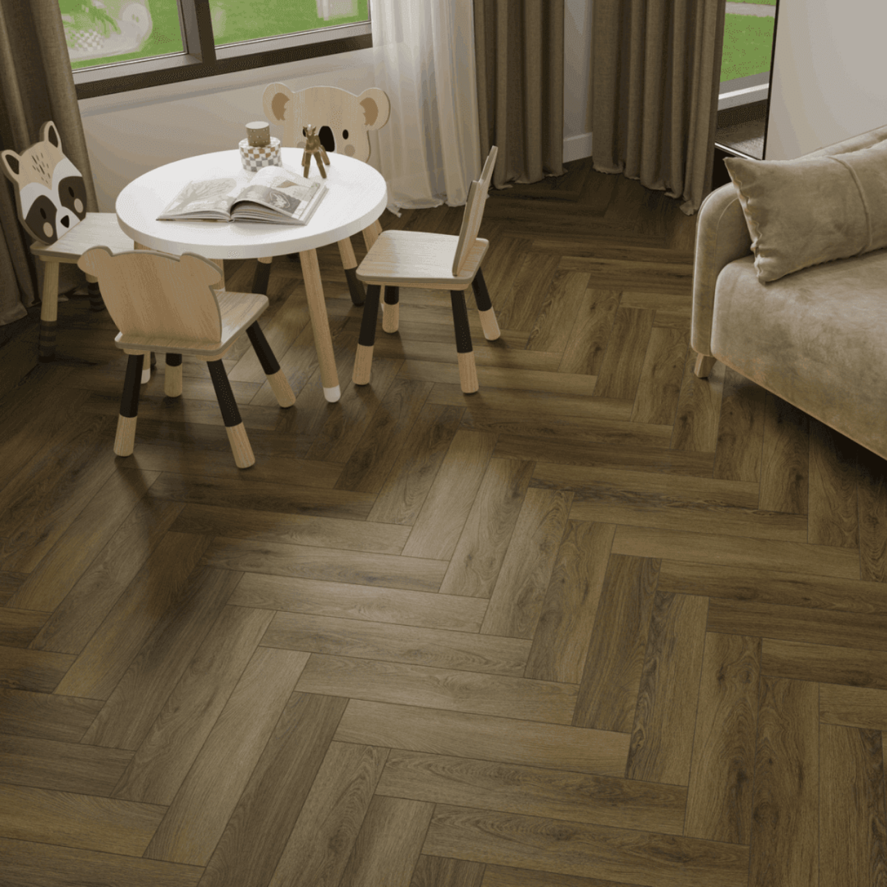Кварцвинил Norland Parquet S 1055-11 Polar