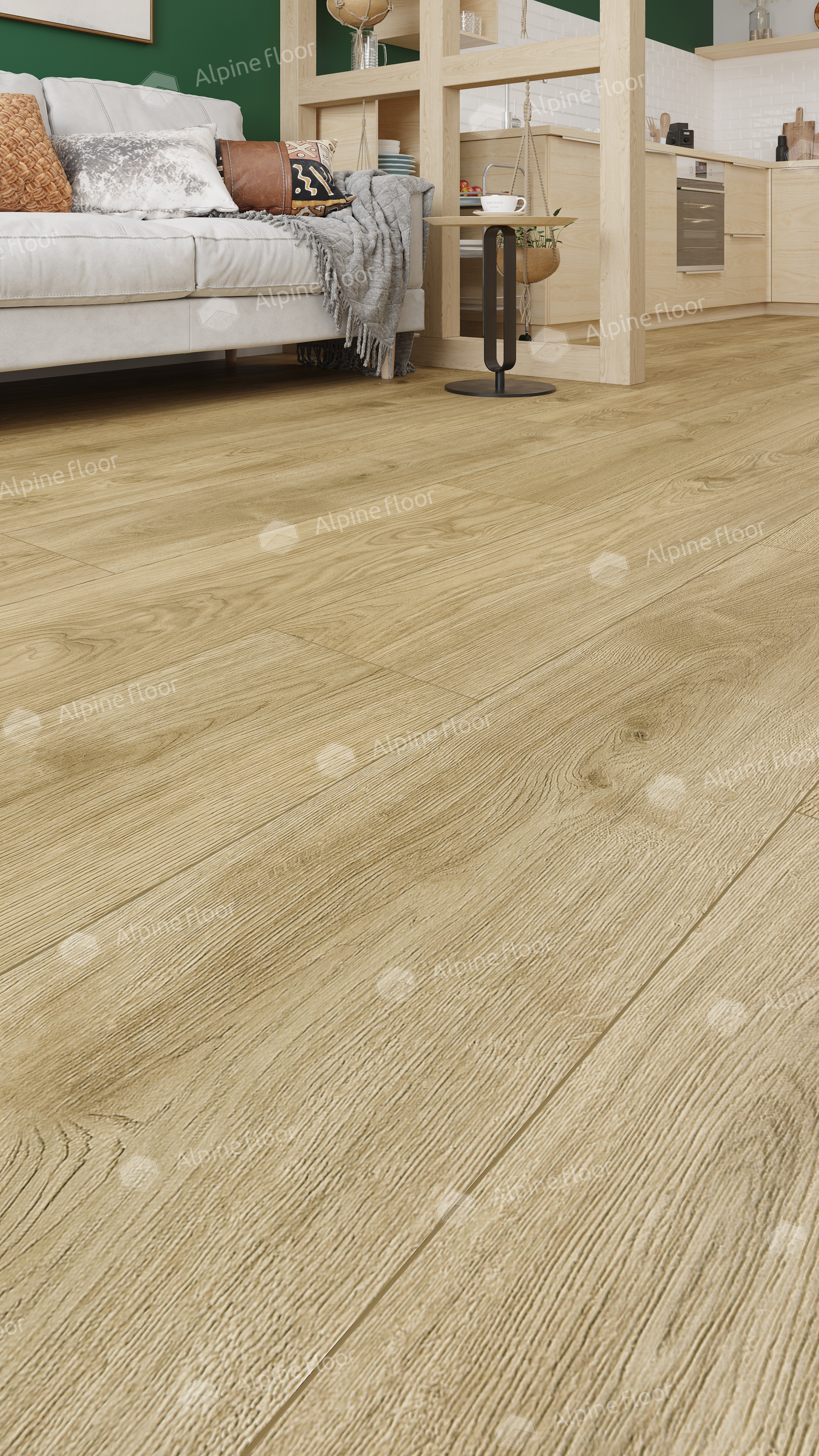 Ламинат AlpineFloor Aqua Life XL LF104-06 Дуб Маджоре
