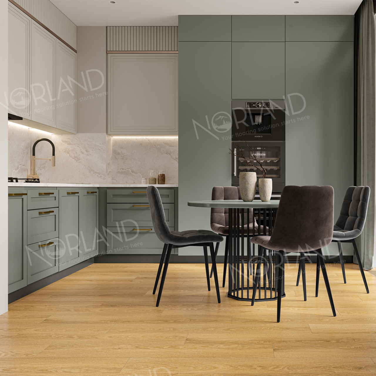 Ламинат Norland Elegant 10 LF305-07 Дуб Тавора