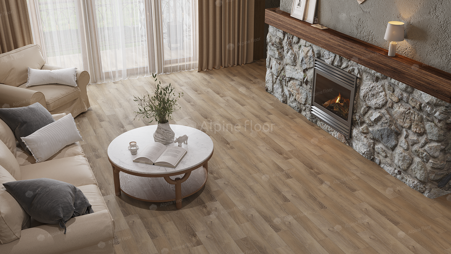 Кварцвинил Alpine Floor Parquet Light Еco 13-17 Дуб Синистра