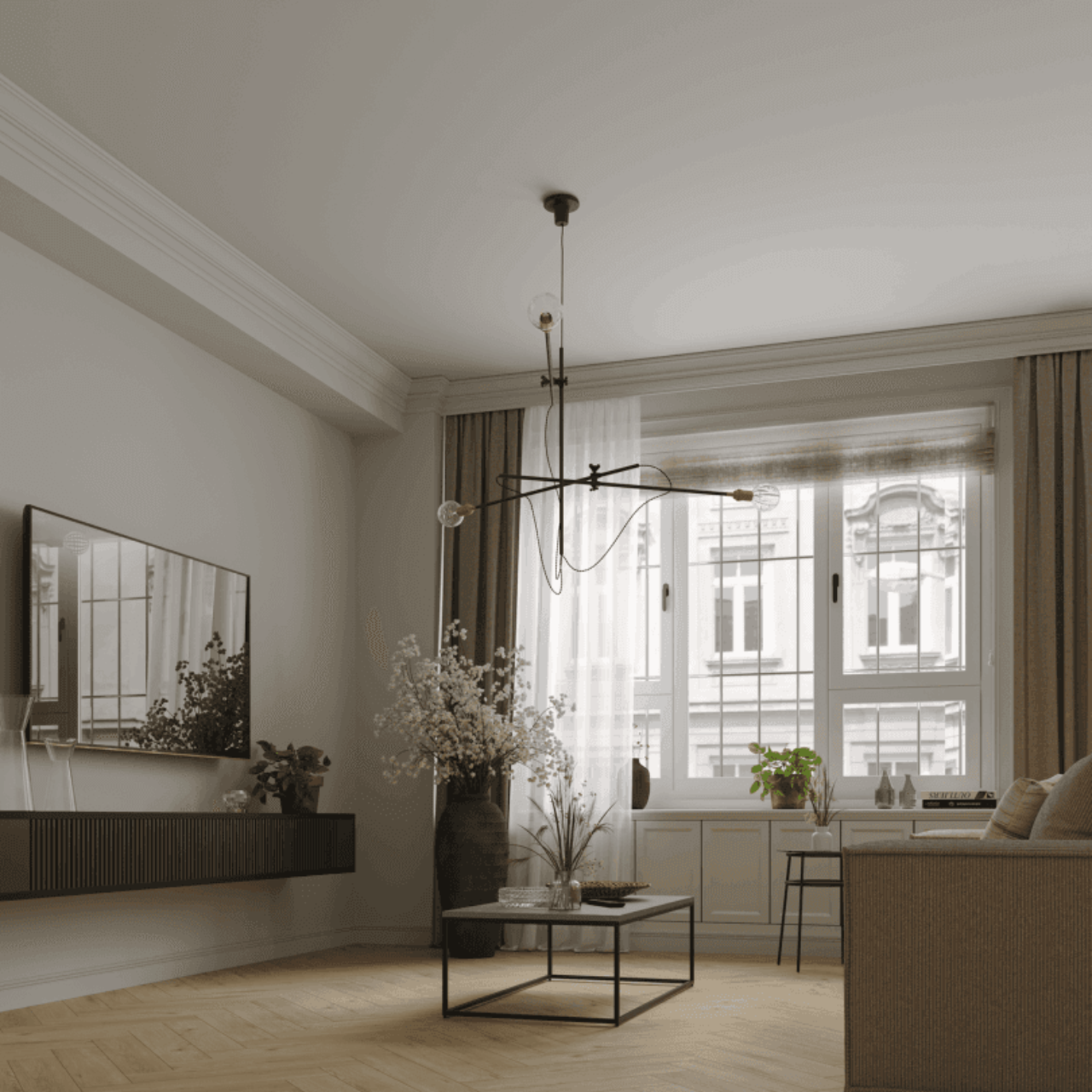 Кварцвинил Norland Parquet 1066-6 Clear Room