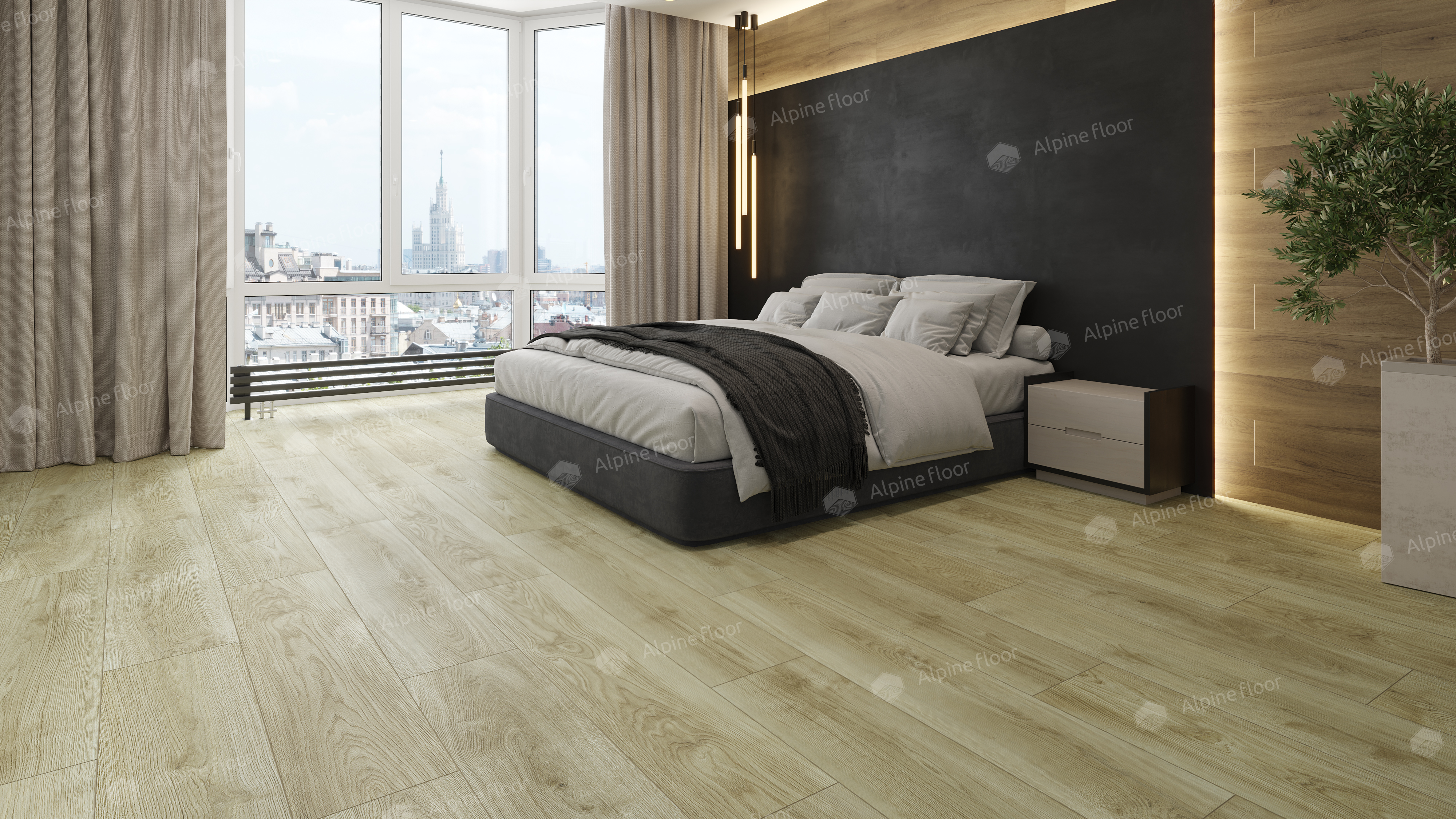 Ламинат AlpineFloor Aqua Life XL LF104-05 Дуб Мюриц