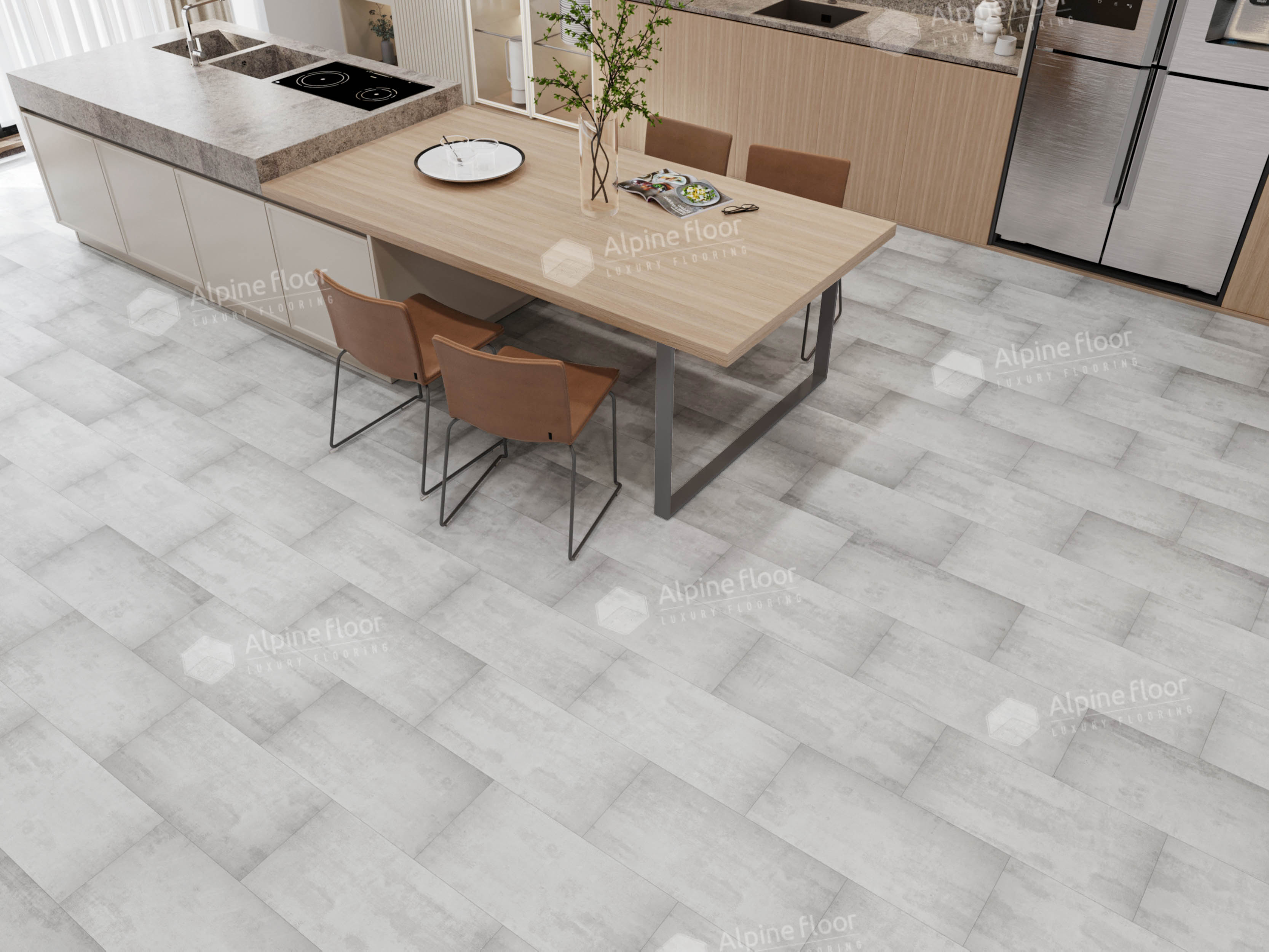 Кварцвинил Alpine Floor Stone Mineral Core Еco 4-2 Самерсет