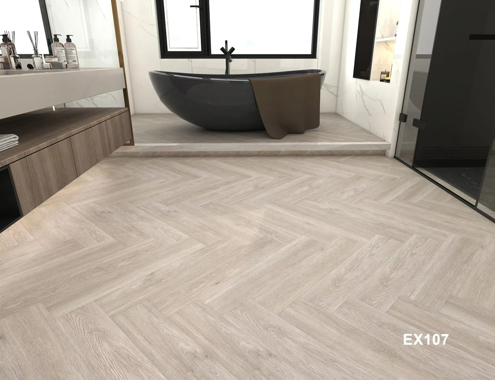 Кварцвинил Skalla Exclusive EX107 Дуб Драммен