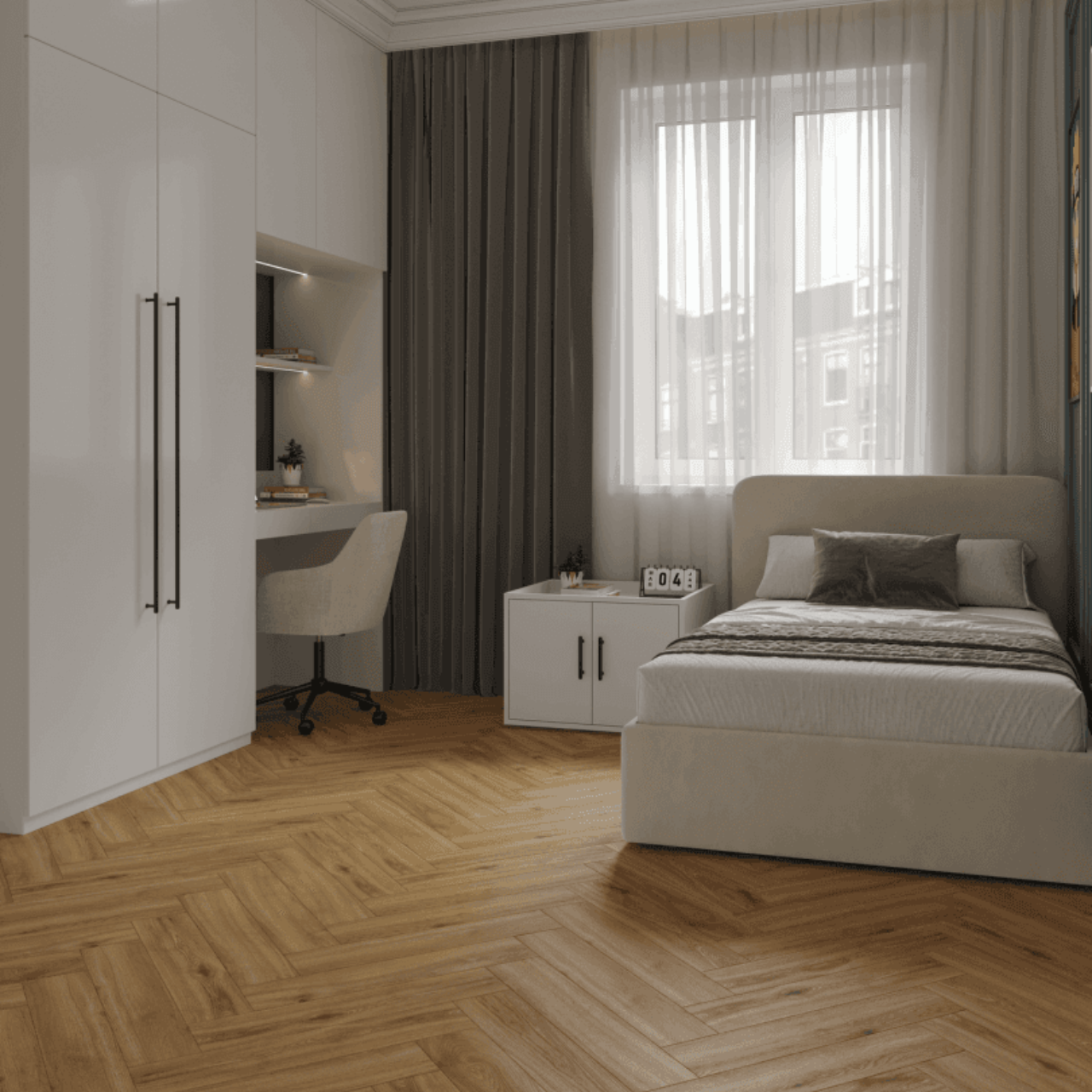 Кварцвинил Norland Parquet 1066-10 Basic Room