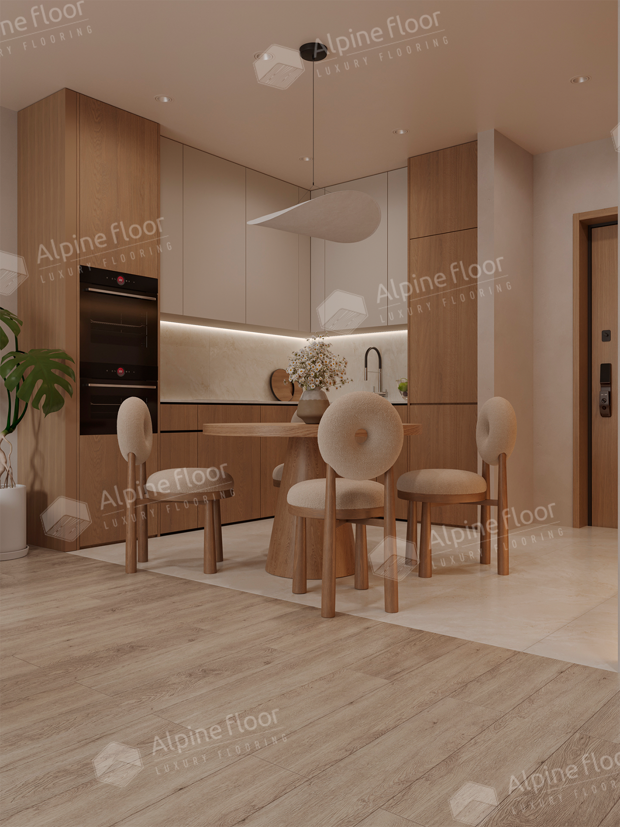 Кварцвинил Alpine Floor Grand Sequoia 5 мм Еco 11-908 Карите