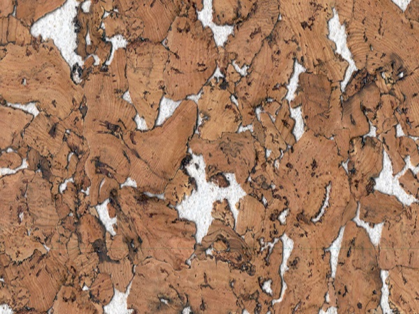 Настенное клеевое пробковое покрытие CorkStyle Wall Design Monte White