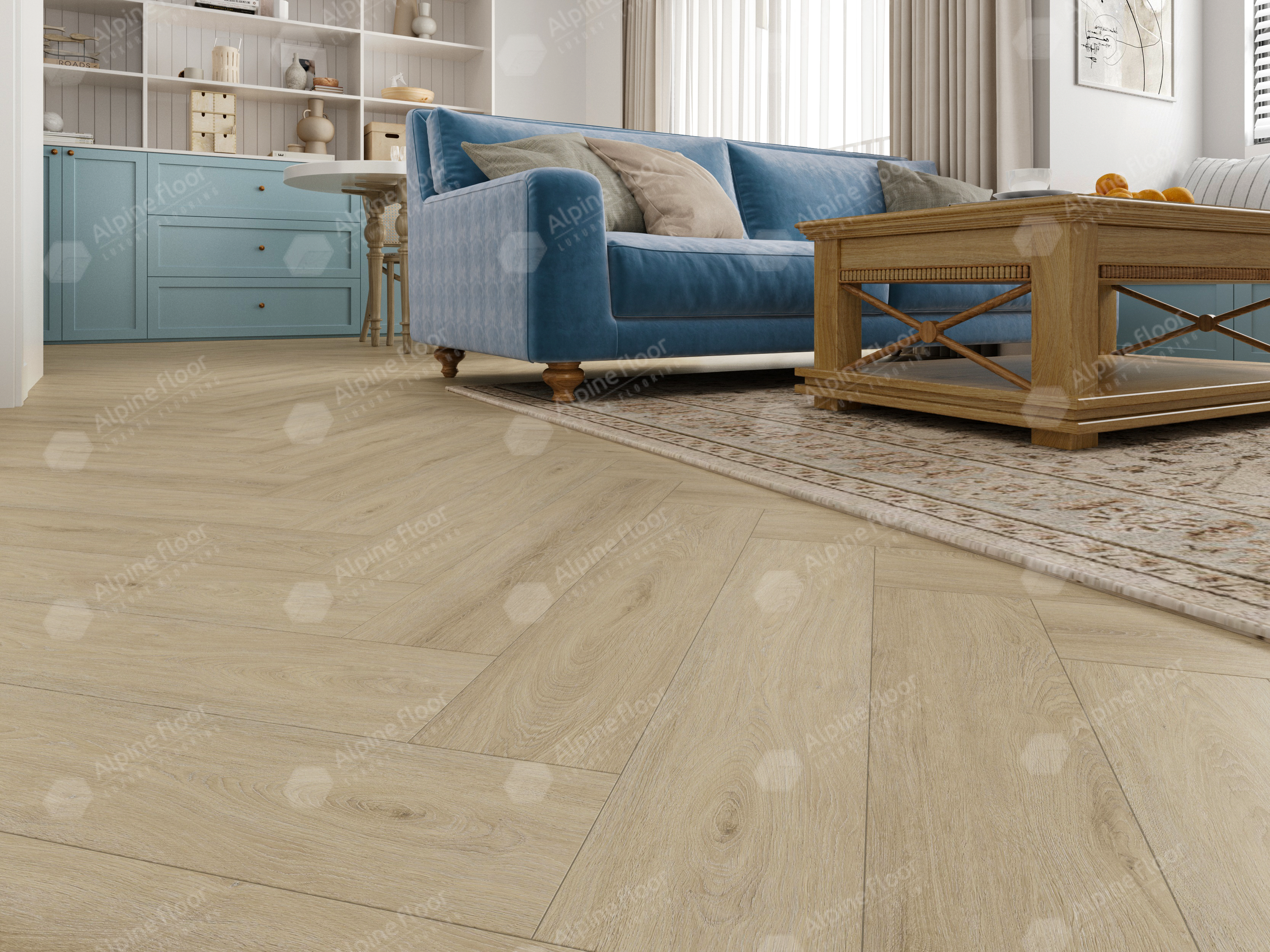Кварцвинил Alpine Floor Parquet Light Eco 13-25 Дуб Денеб