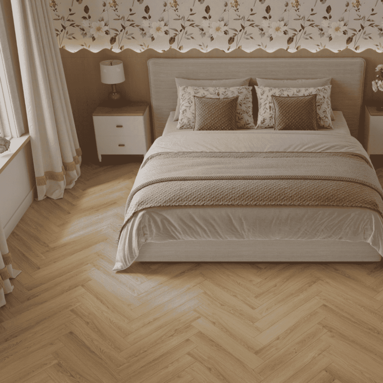 Ламинат Norland Herringbone Elegant Strong LF304-34 Дуб Монте
