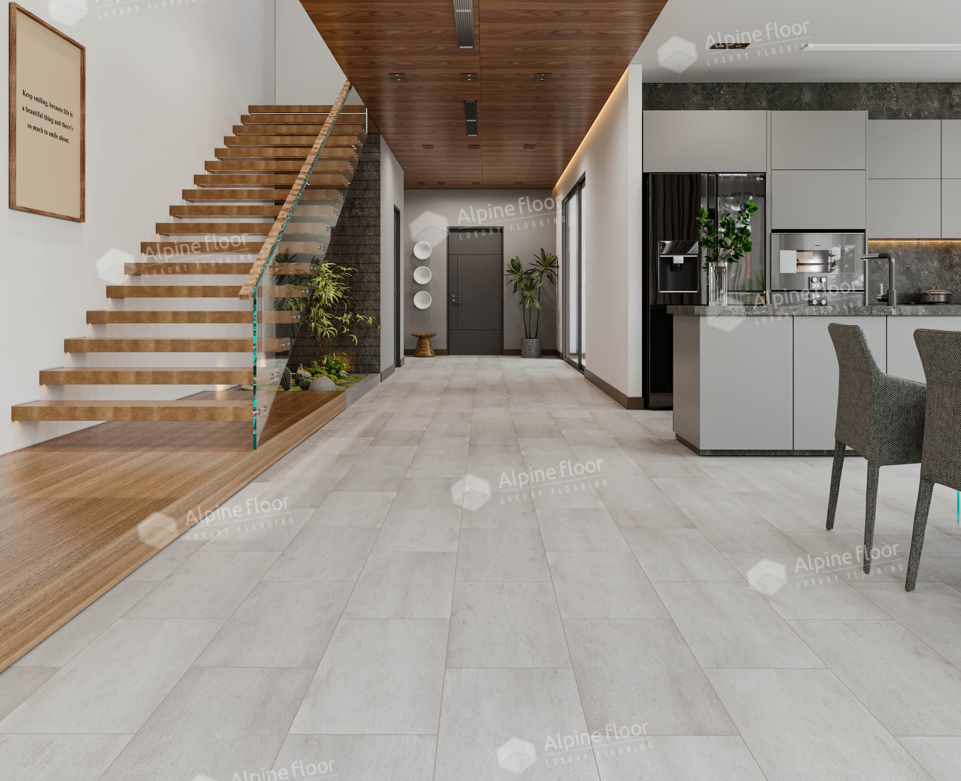 Кварцвинил Alpine Floor Stone Mineral Core Еco 4-7 Дорсет
