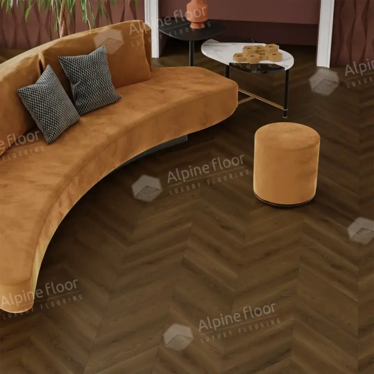 Ламинат AlpineFloor Chevron Art LF109-09 Дуб Денали