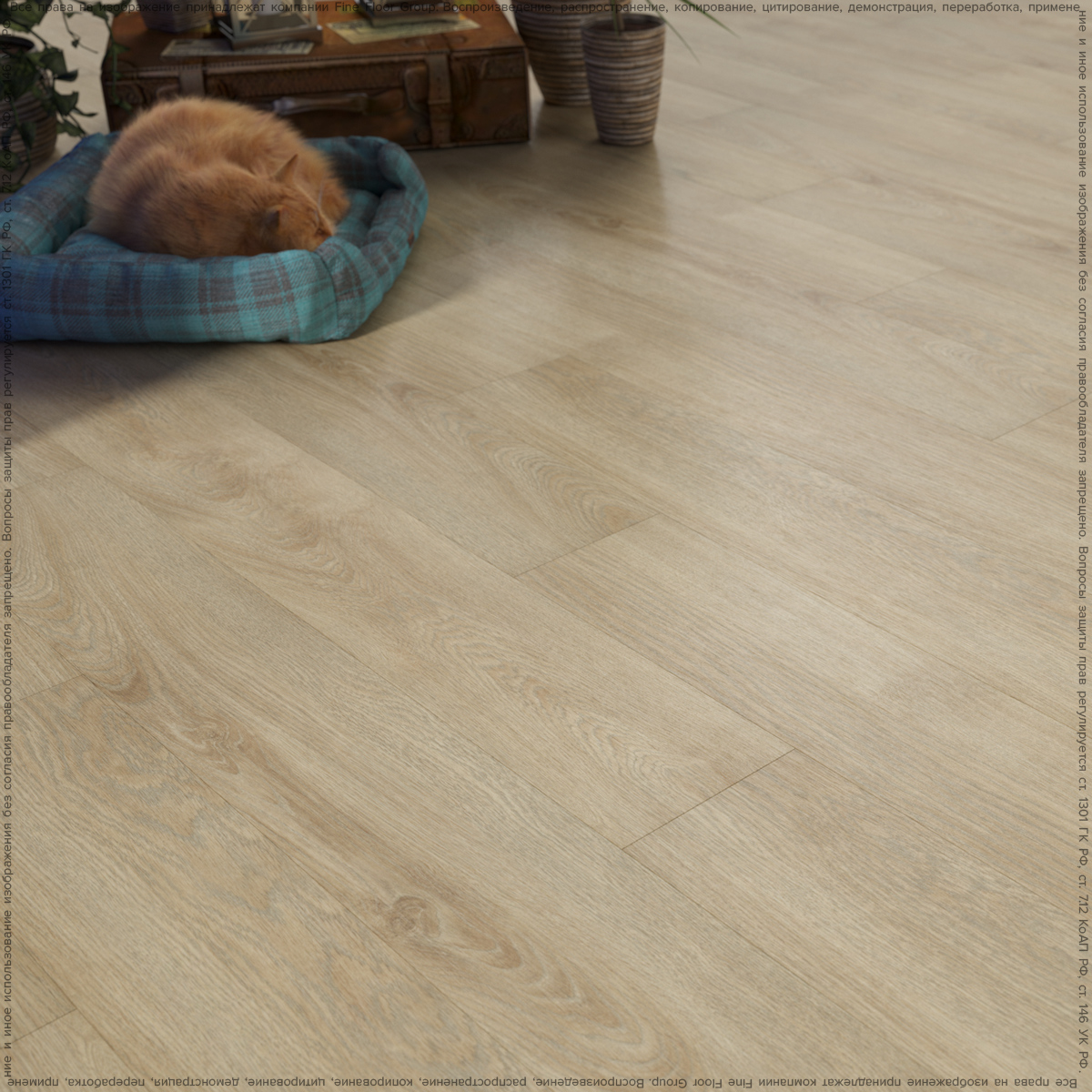 Кварцвинил Fine Floor Wood FF-1537 Дуб Лиенц