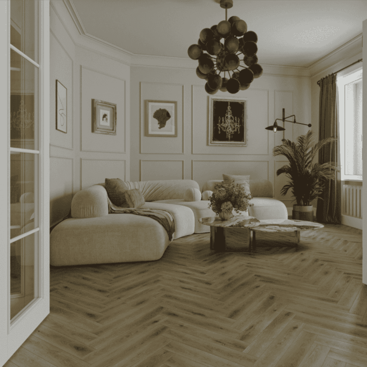 Ламинат Norland Herringbone Elegant LF303-41 Дуб Элла