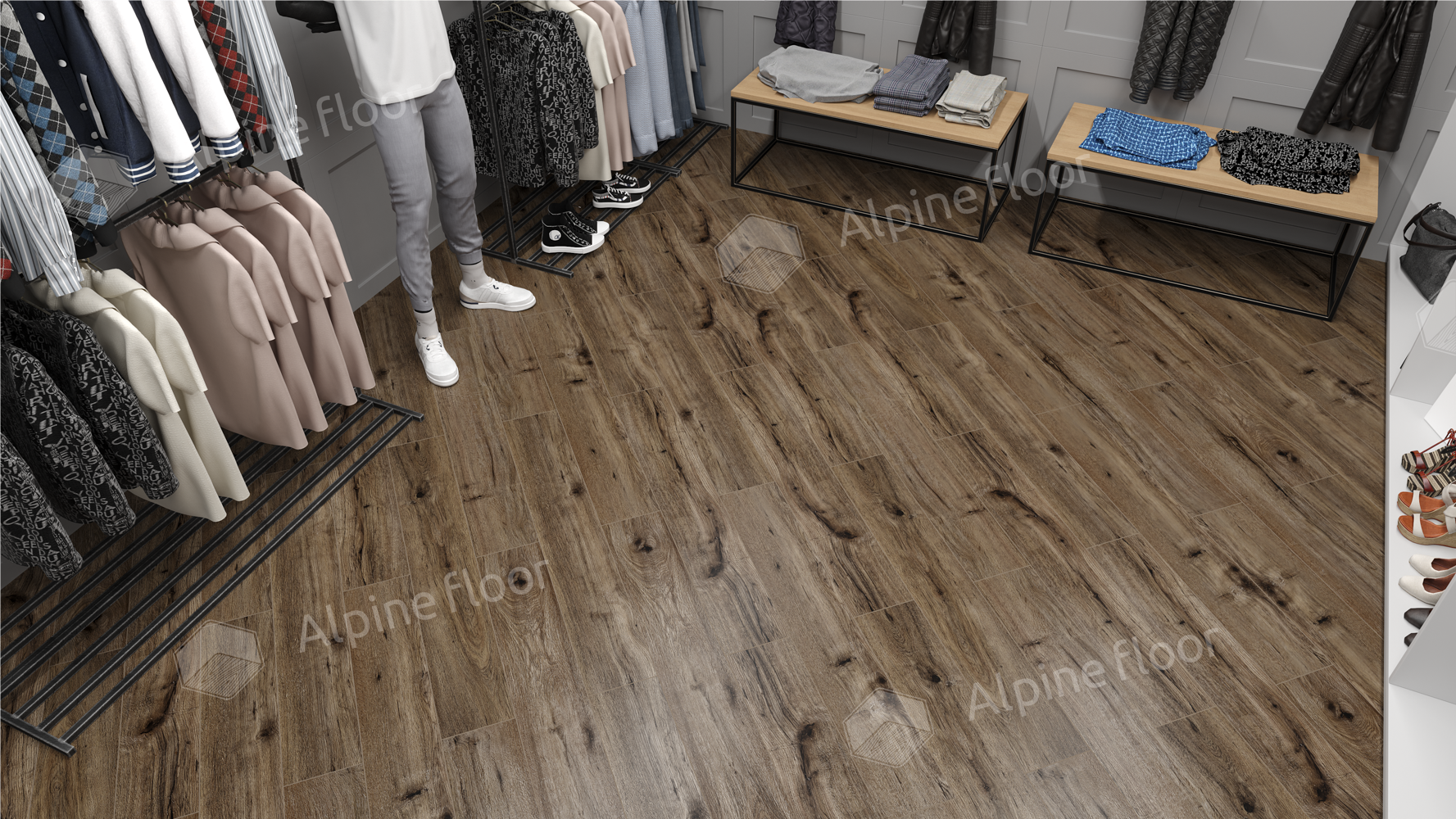 Ламинат AlpineFloor Aura LF100-11 Дуб Турин