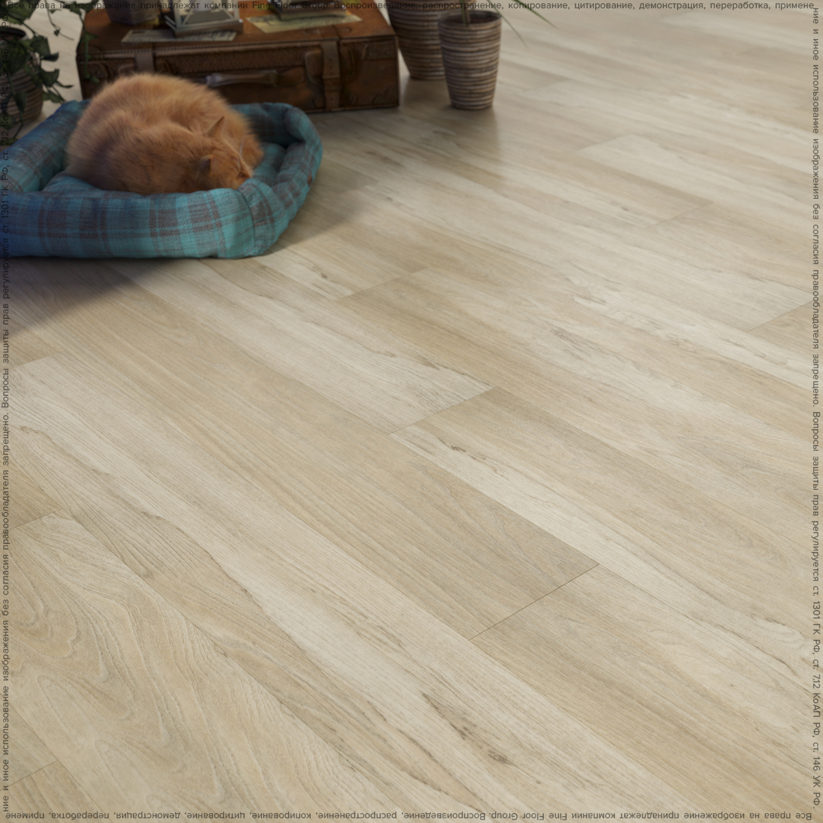 Кварцвинил Fine Floor Wood FF-1527 Дуб Реймс