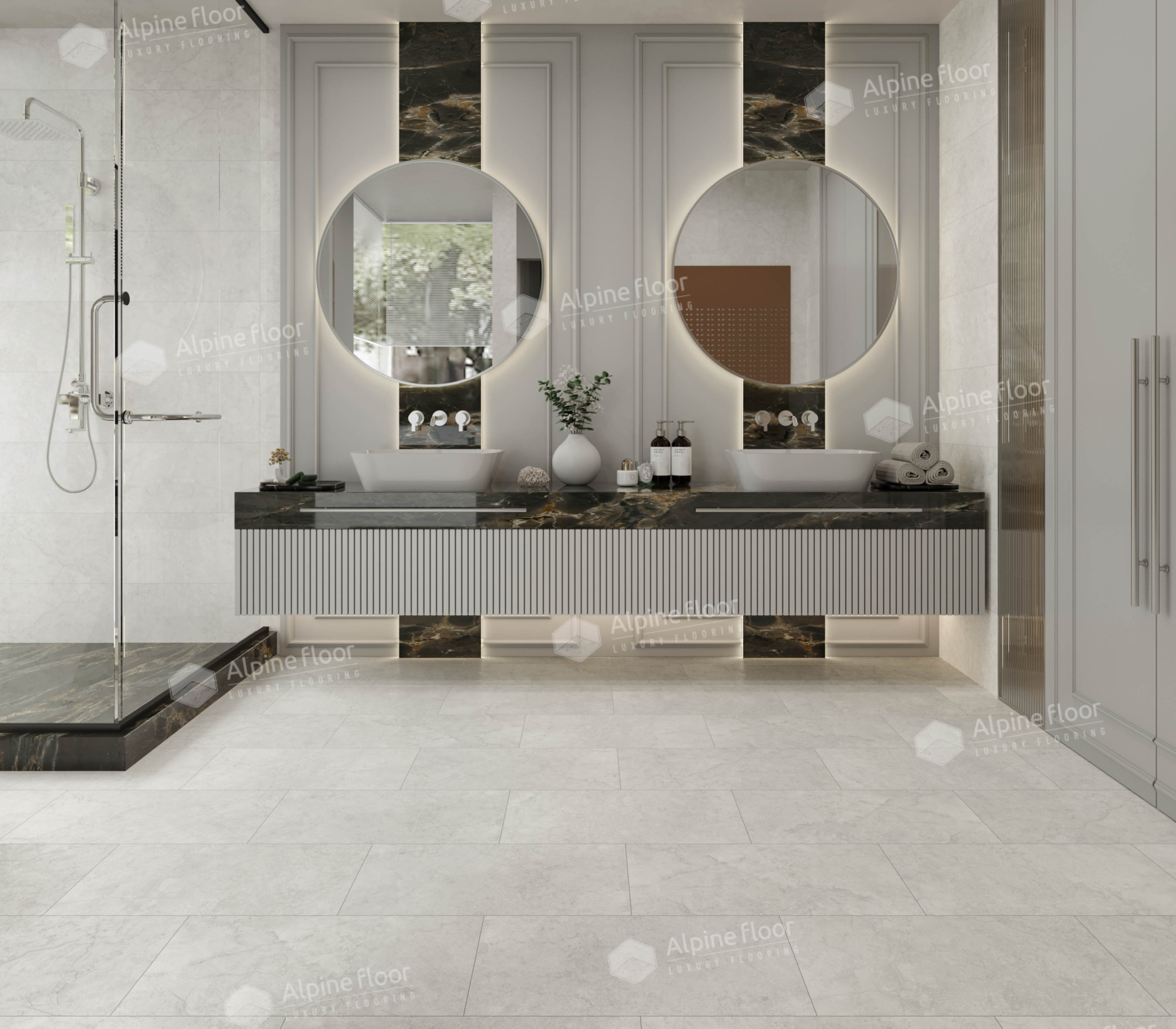 Кварцвинил Alpine Floor Stone Mineral Core Еco 4-16 Элдгея