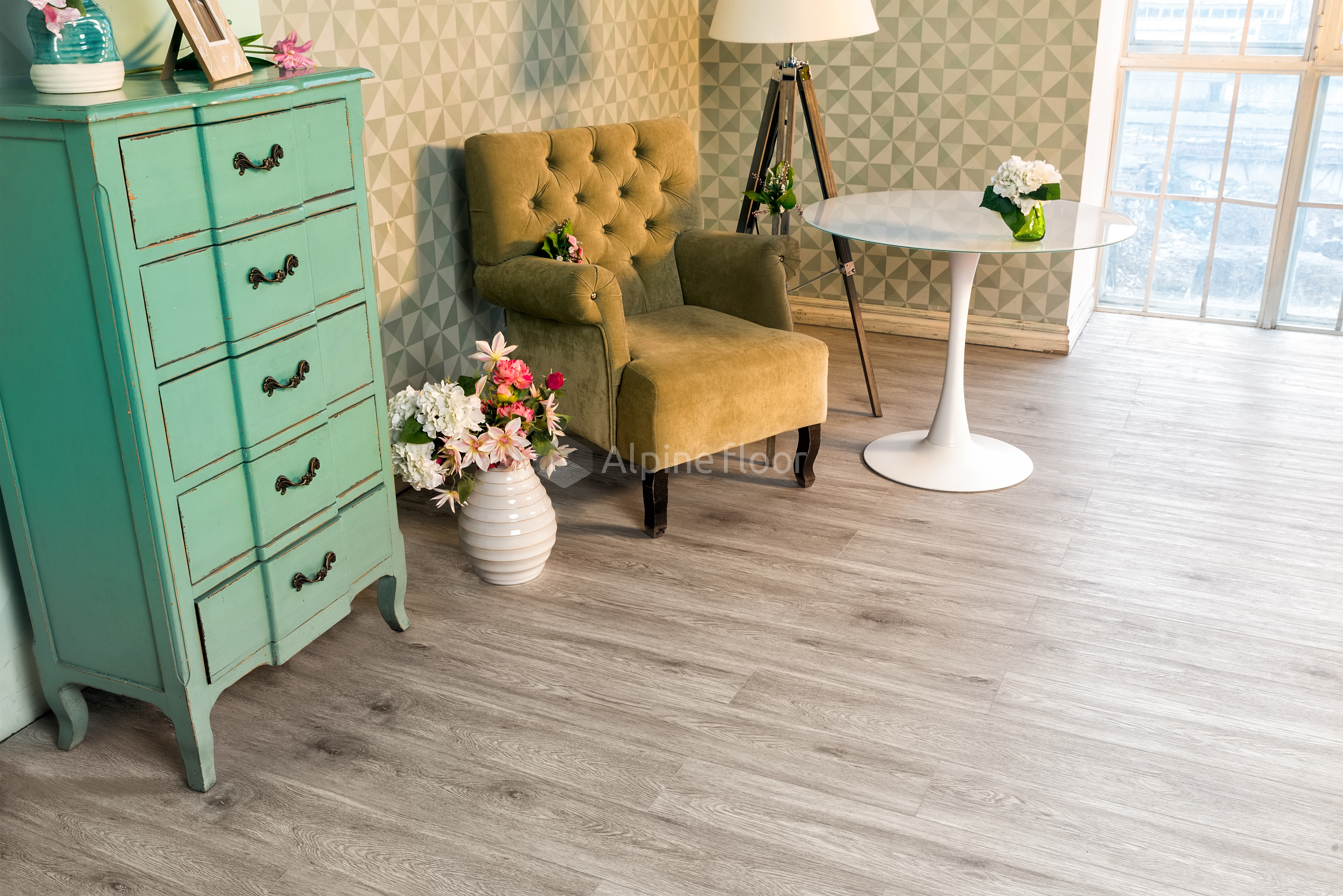 Кварцвинил Alpine Floor Grand Sequoia Light Eco 11-201 Атланта